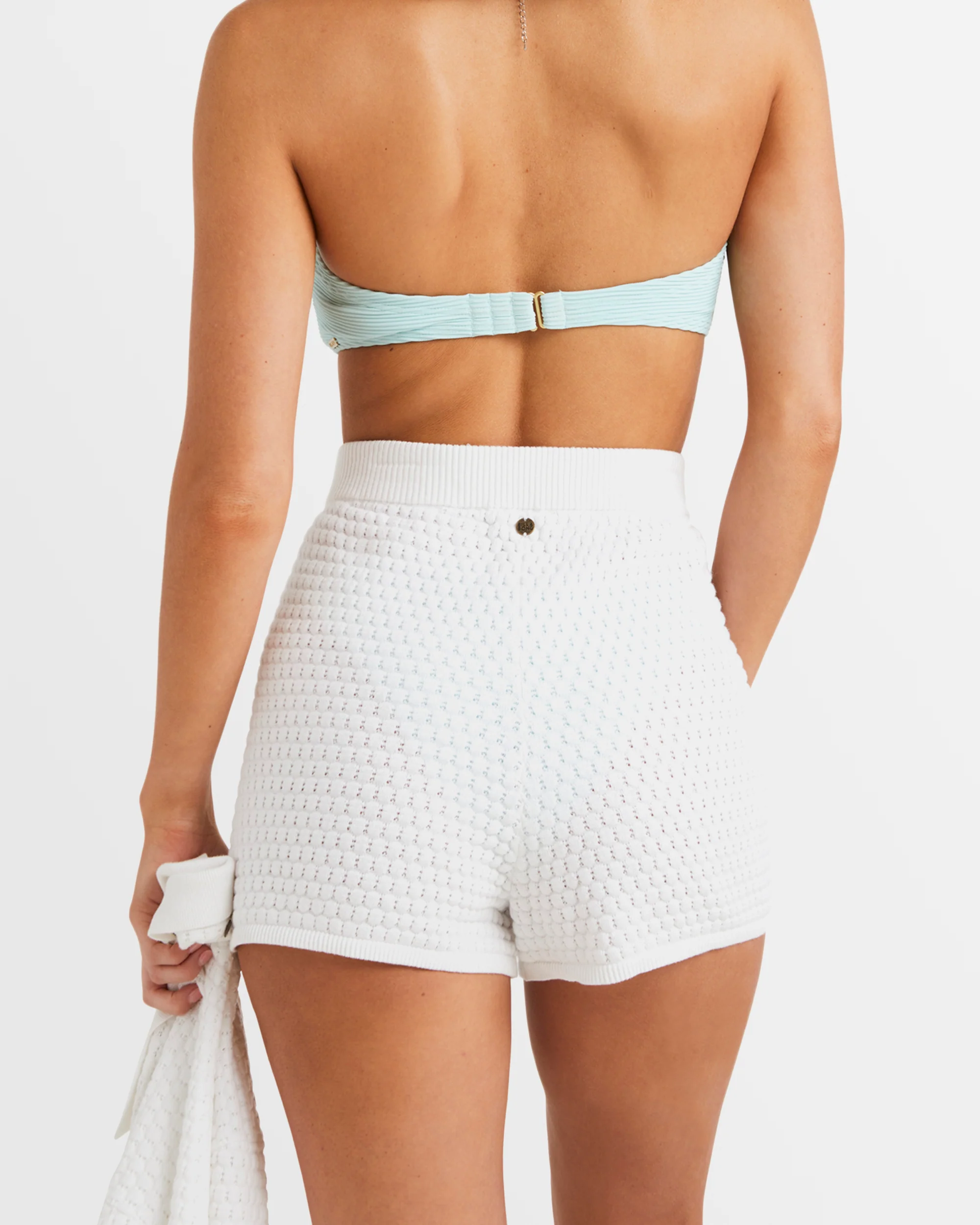 Womens Sun Bubble Shorts - Image 6