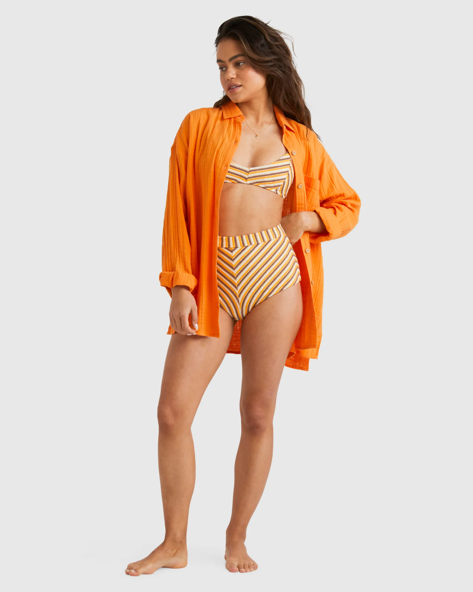 Womens Sun Days Long Sleeve Shirt - Image 5