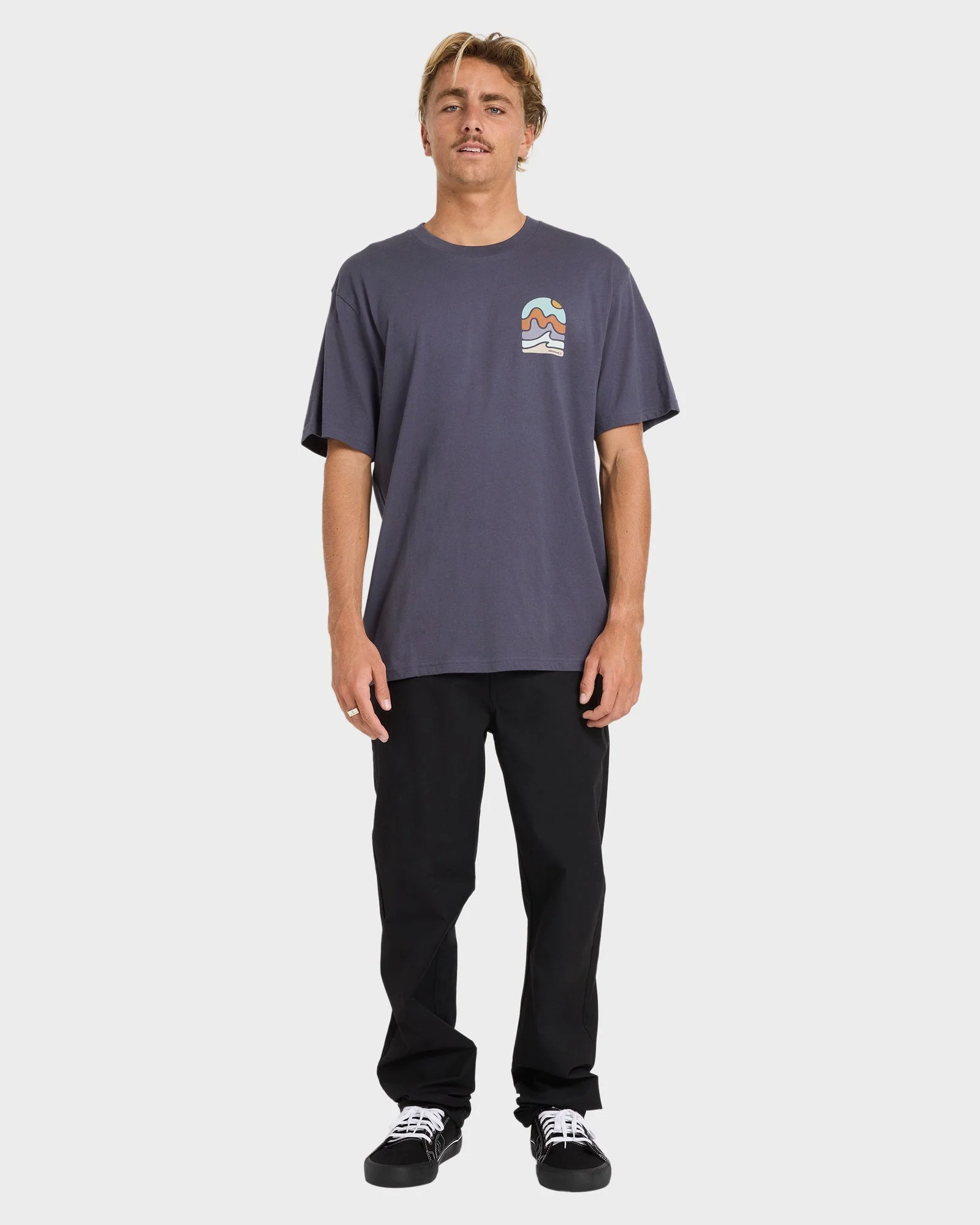 Mens Sun Down A/Div Premium T-Shirt - Image 5