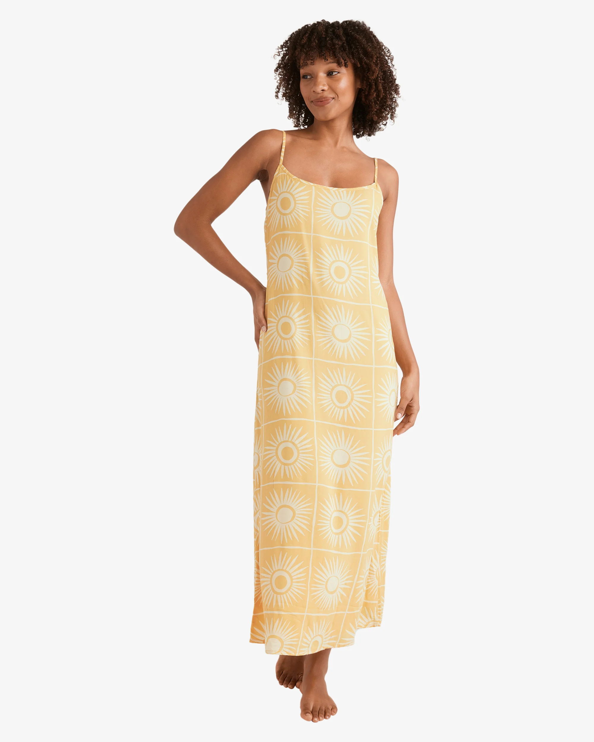 Womens Sun Glow Maxi Dress - Image 2
