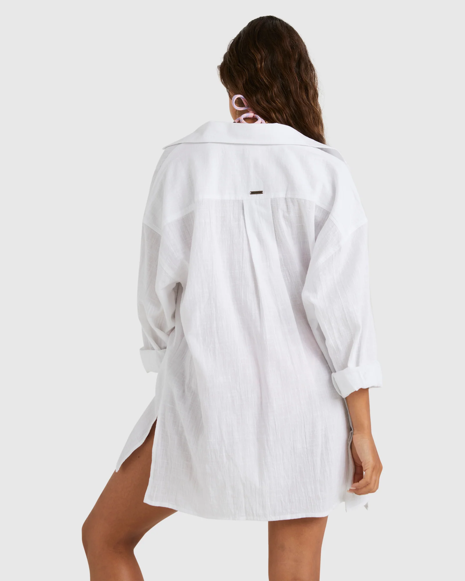 Womens Sun Lovers Cover-up Shirt - Image 3