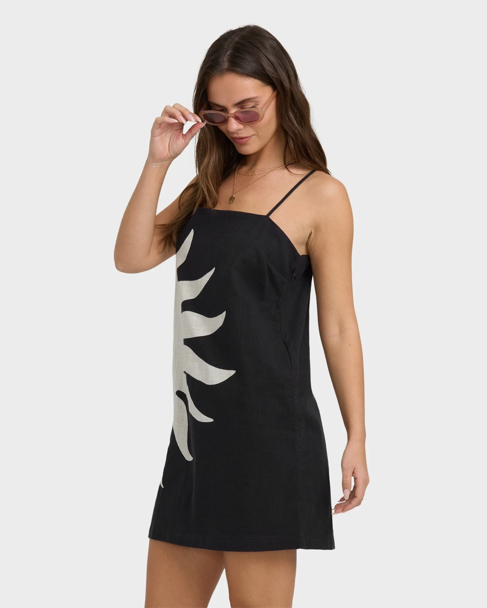Womens Sun Rays Mini Dress - Image 4
