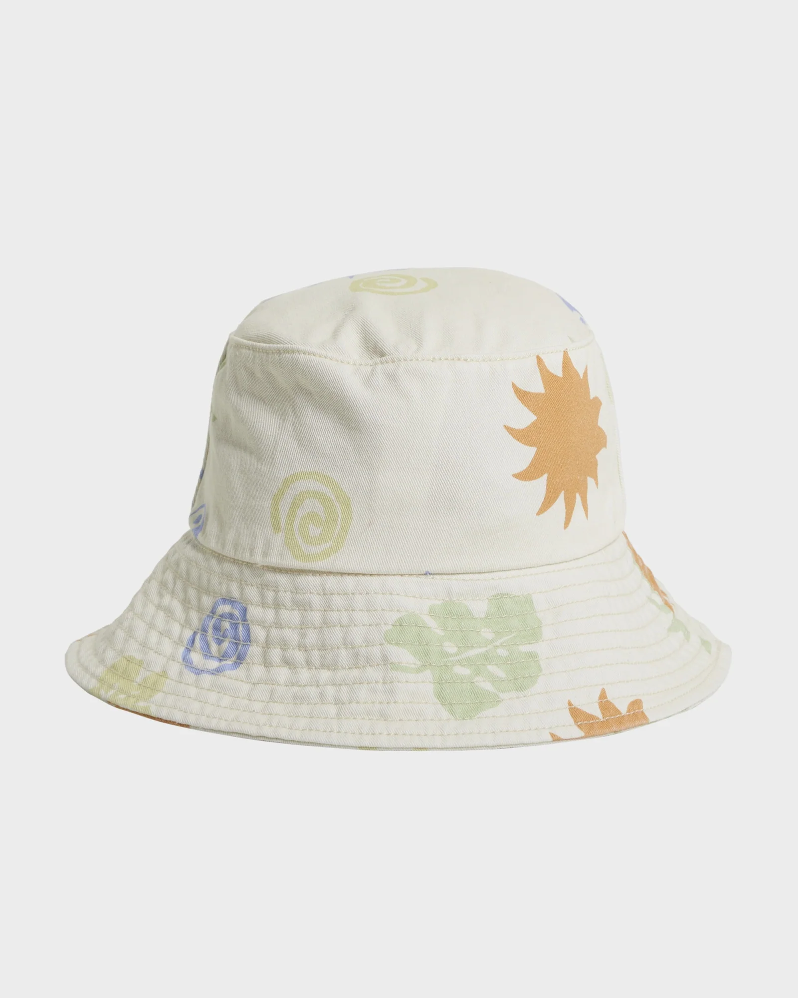 Womens Sun Symbol Bucket Hat - Image 3
