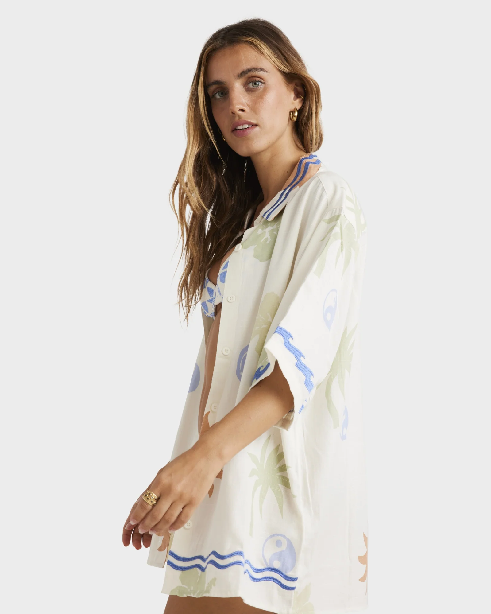 Womens Sun Symbol Shirt - Image 3