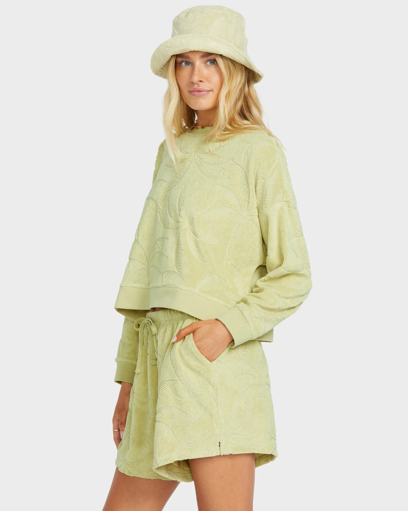 Womens Sun Tempo Elastic Waist Shorts - Image 2