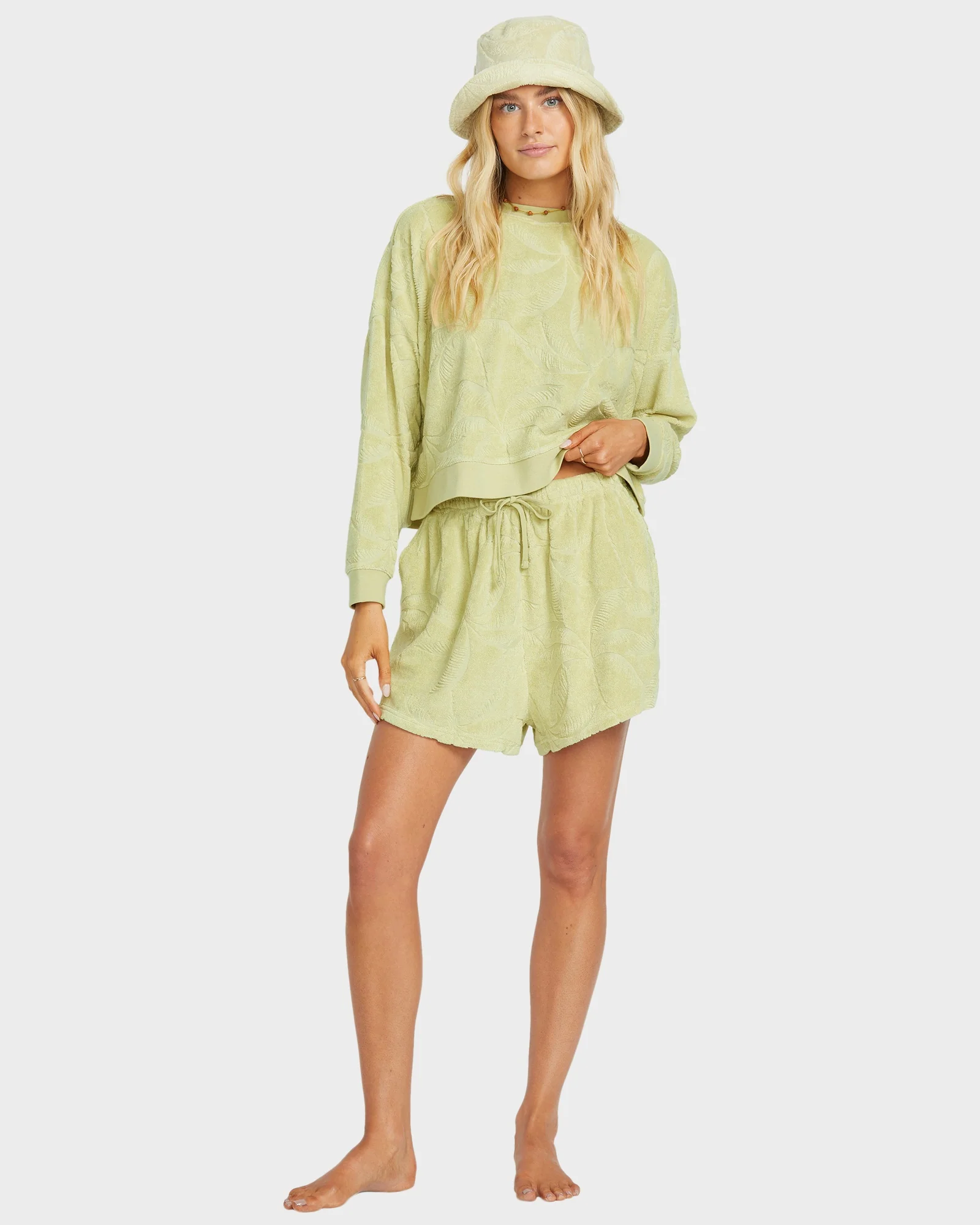 Womens Sun Tempo Elastic Waist Shorts - Image 5