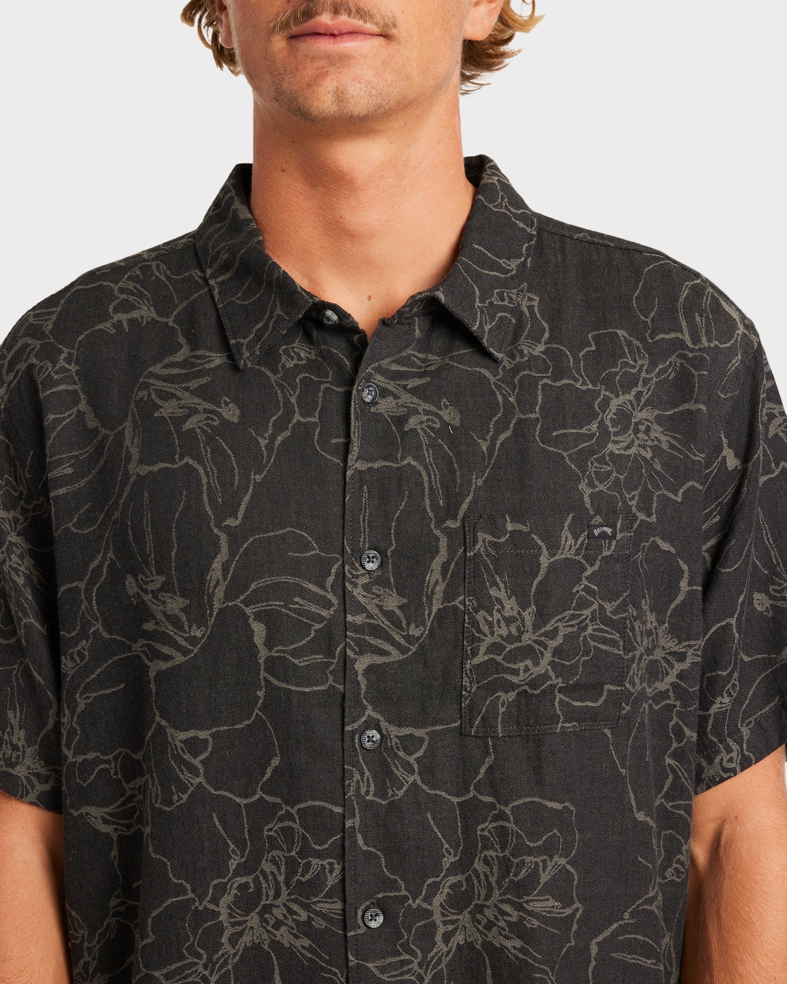 Mens Sundays Jaquard Shirt - Image 4