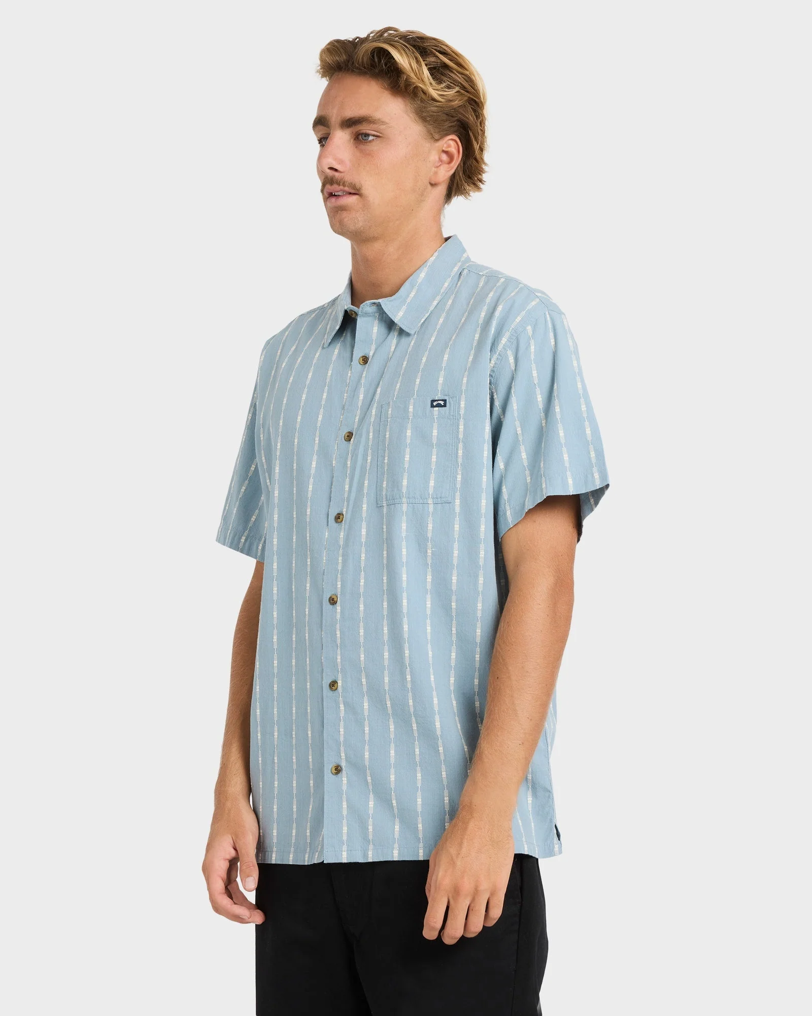 Mens Sundays Jacquard Shirt - Image 3
