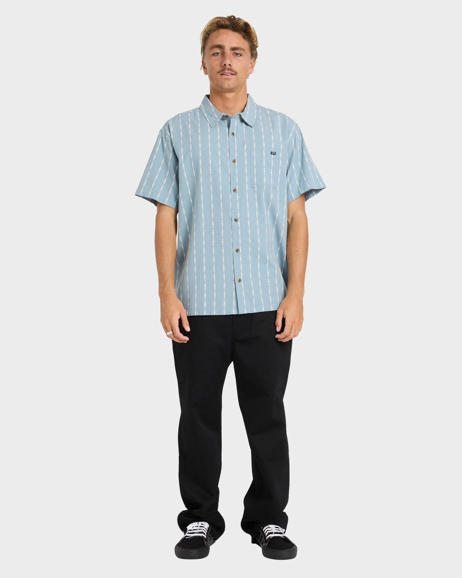 Mens Sundays Jacquard Shirt - Image 5