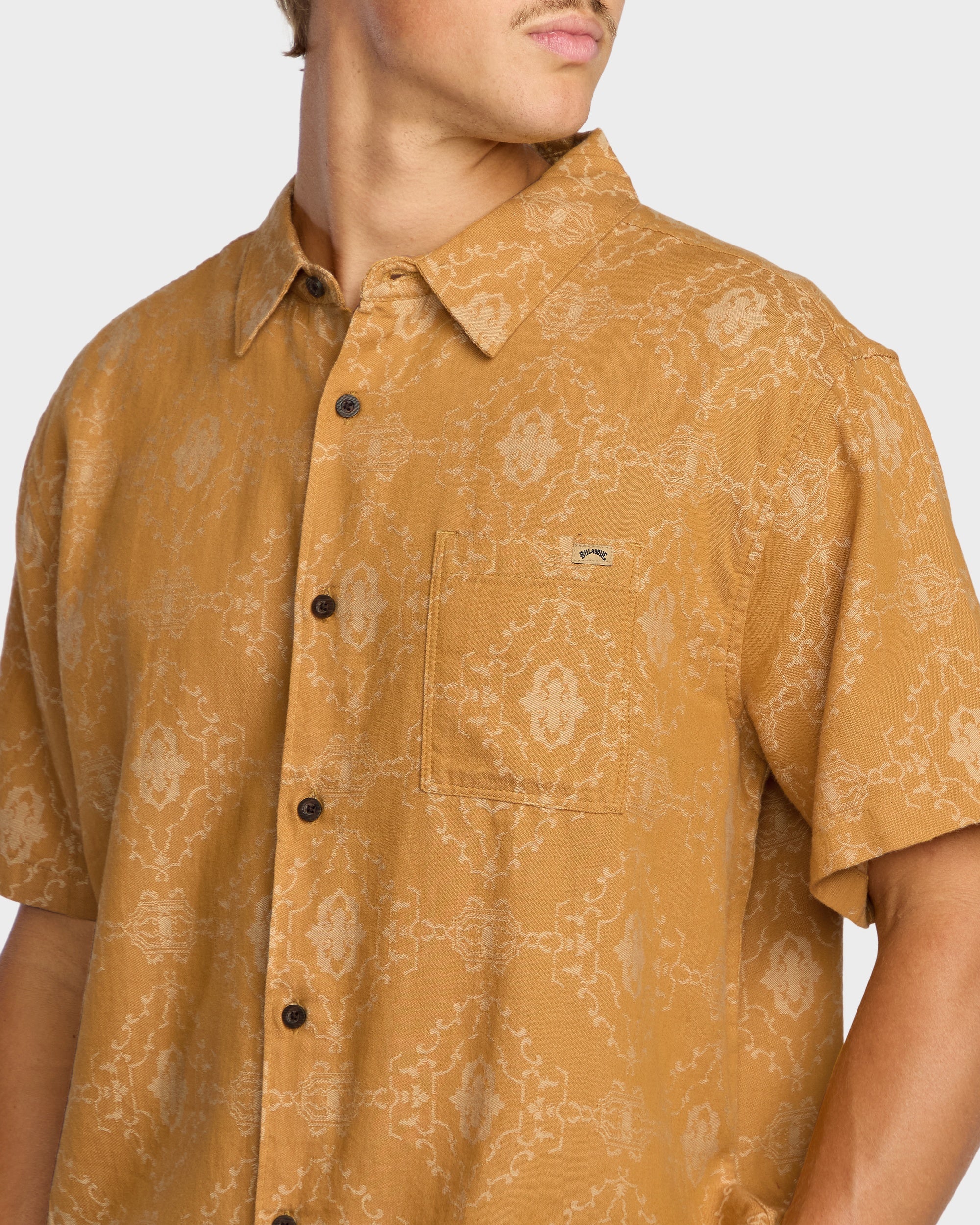 Mens Sundays Jaquard Shirt - Image 4