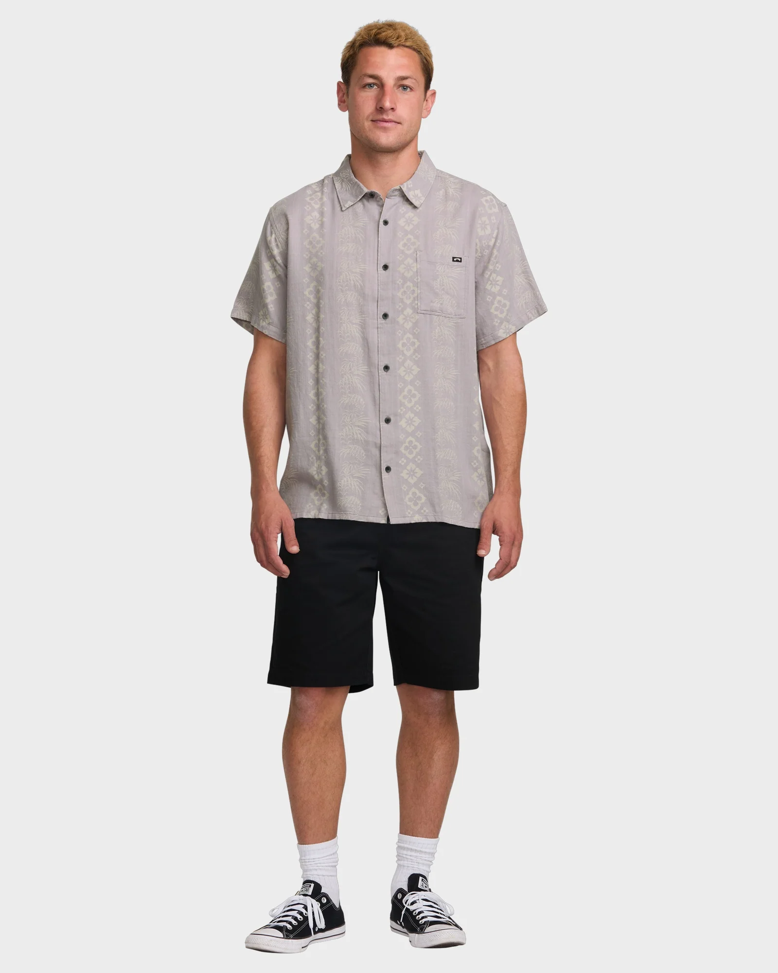 Mens Sundays Jacquard Shirt - Image 4