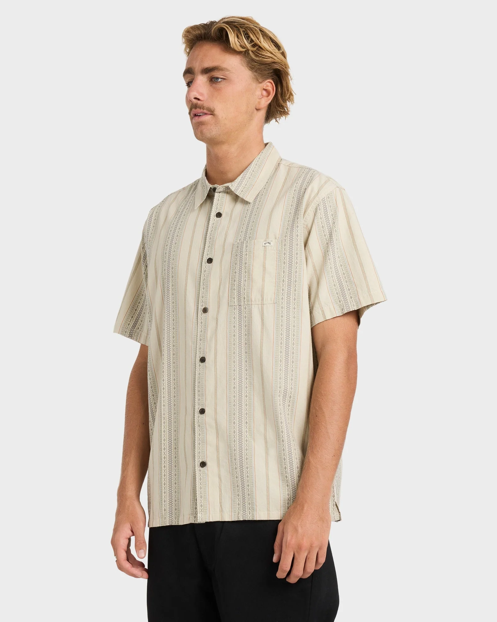 Mens Sundays Jacquard Shirt - Image 3