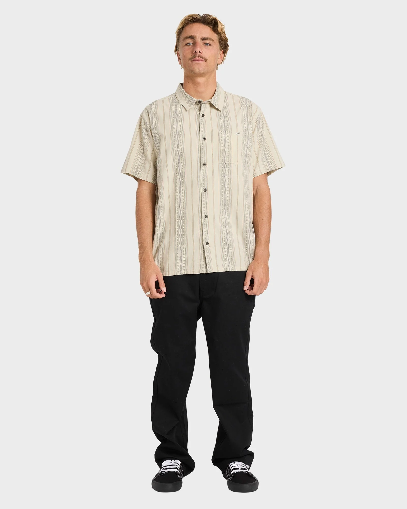 Mens Sundays Jacquard Shirt - Image 5