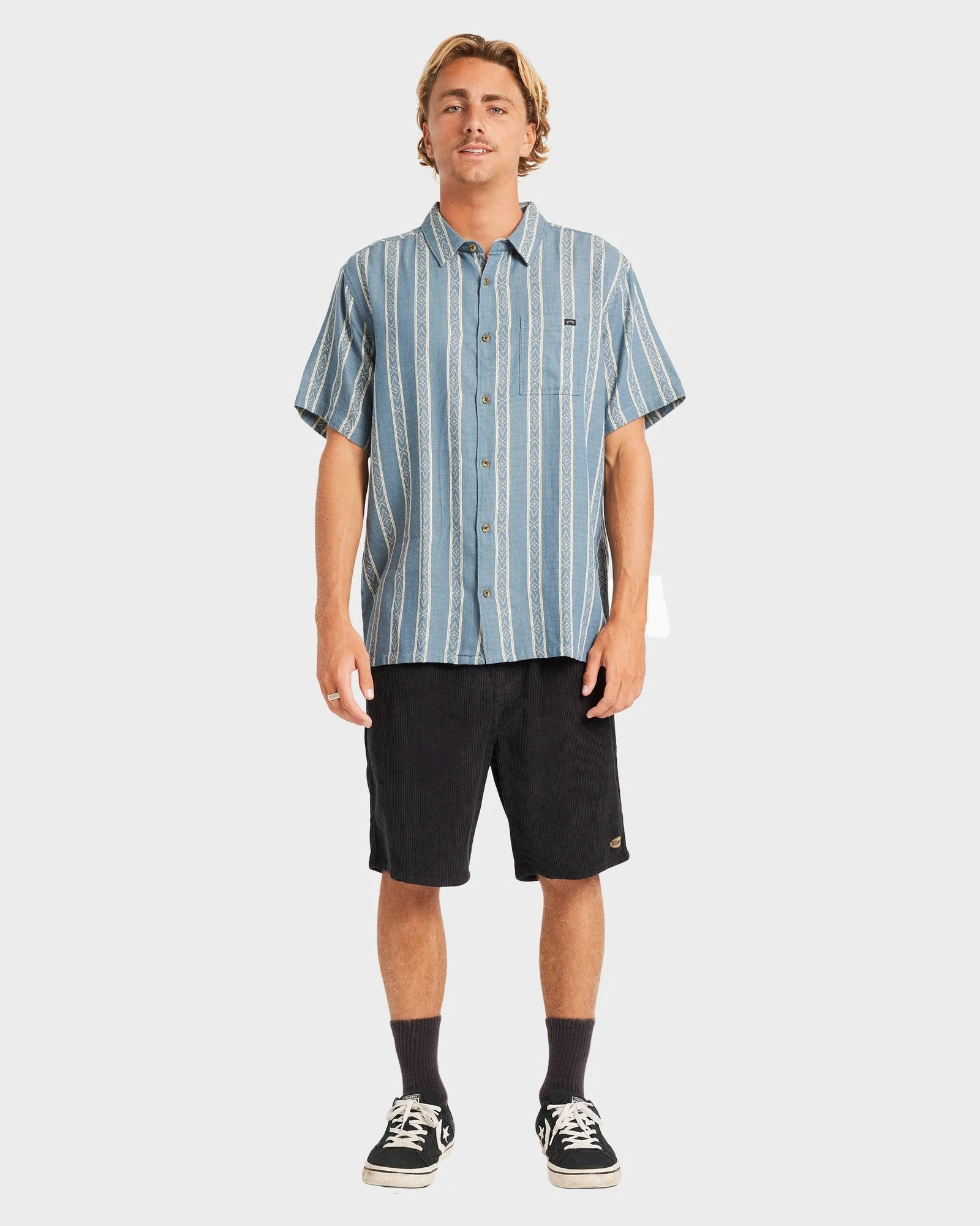 Mens Sundays Jaquard Shirt - Image 4