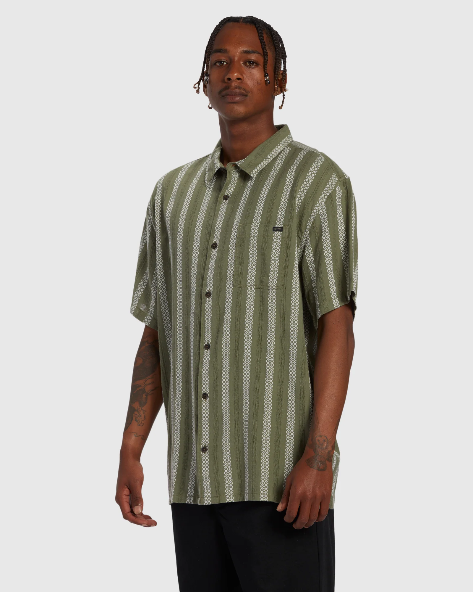 Mens Sundays Jacquard Shirt - Image 2