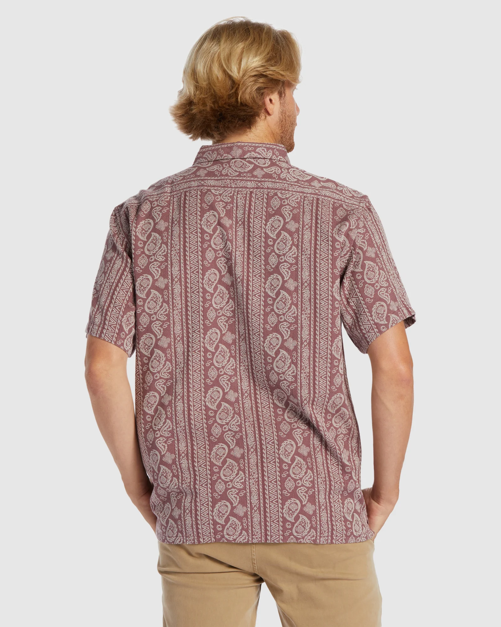 Mens Sundays Jacquard Shirt - Image 3