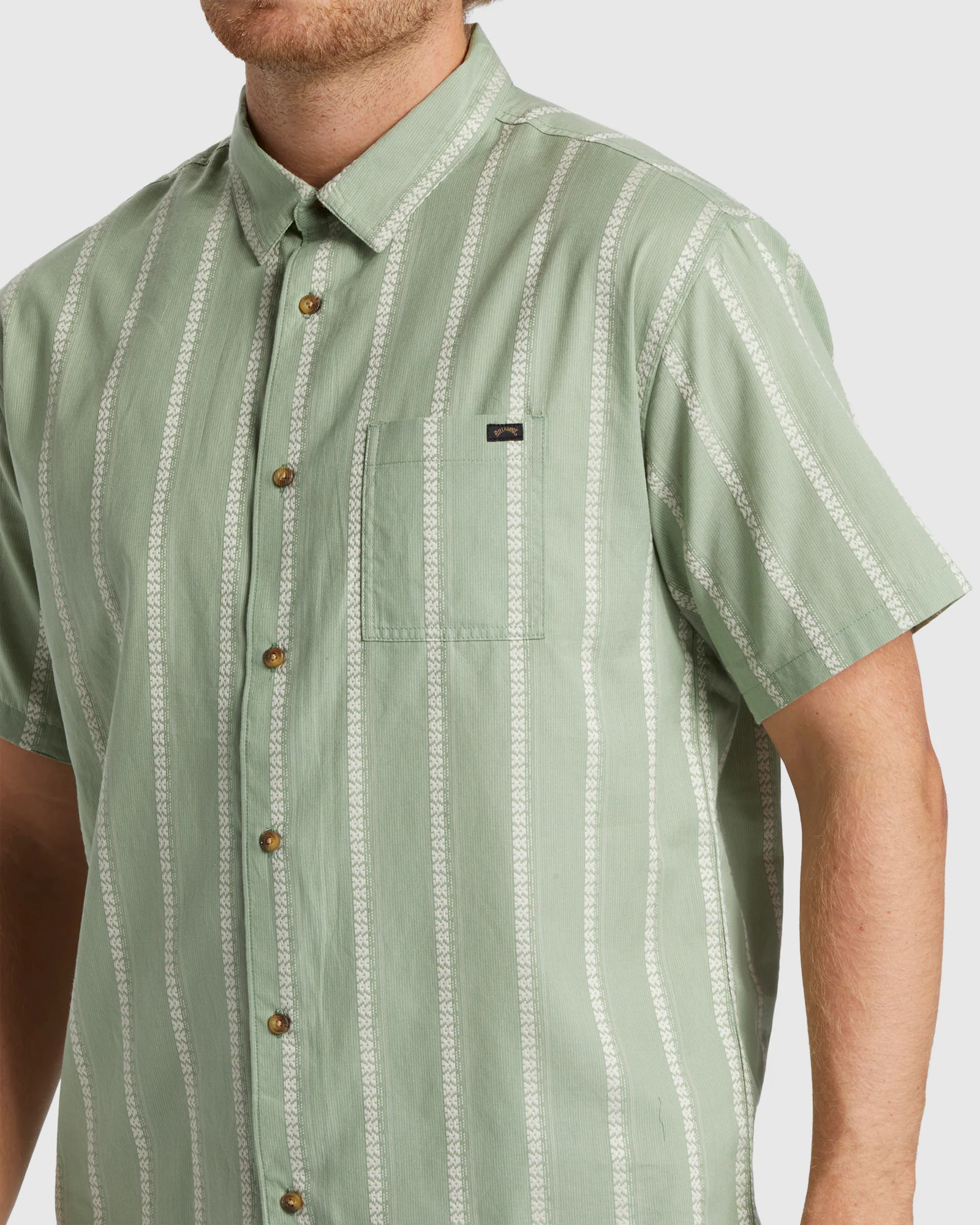 Mens Sundays Jacquard Shirt - Image 4