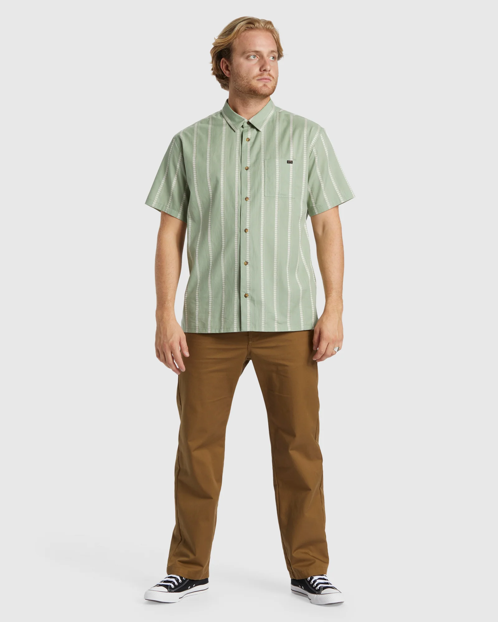 Mens Sundays Jacquard Shirt - Image 5