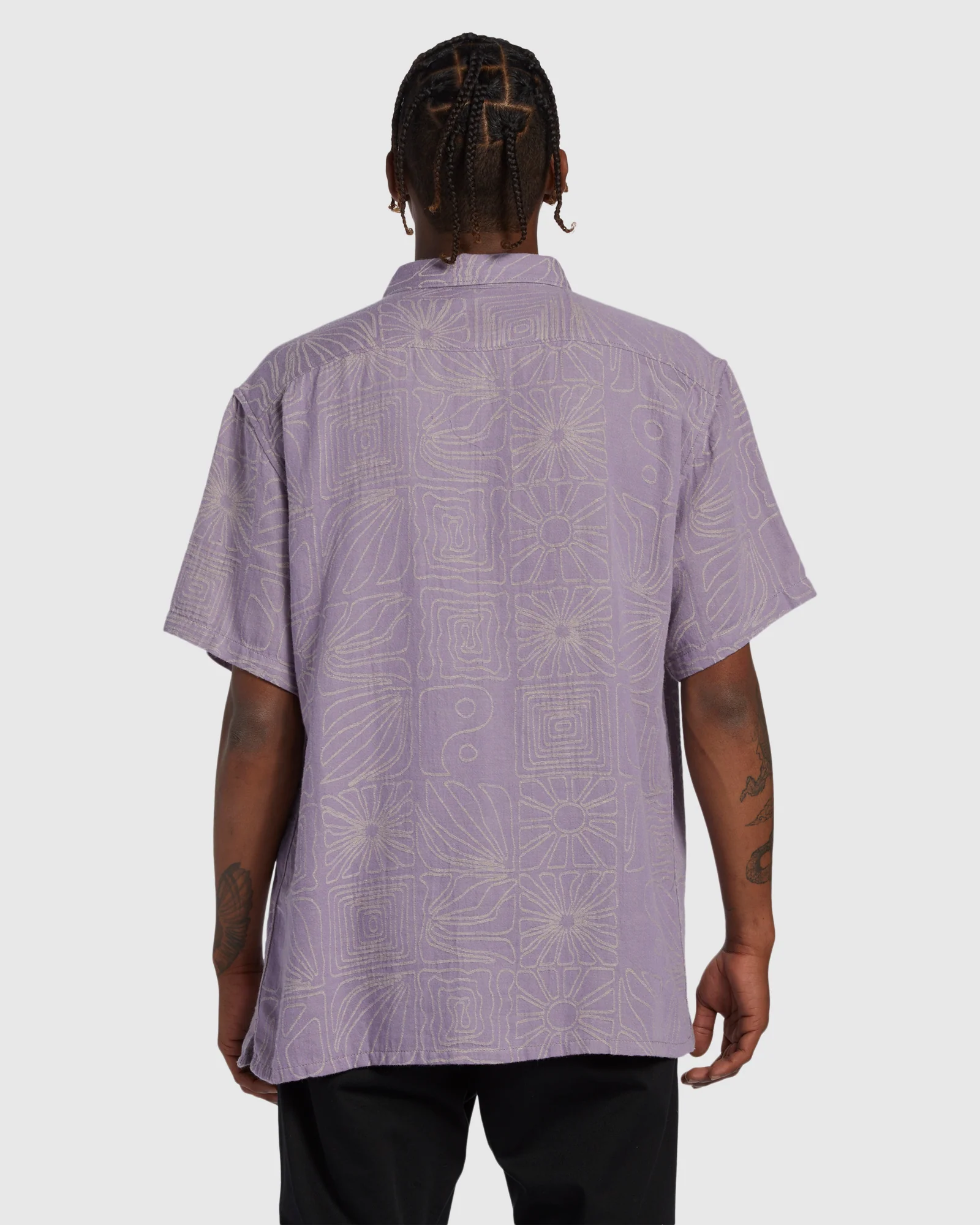 Mens Sundays Jacquard Shirt - Image 3