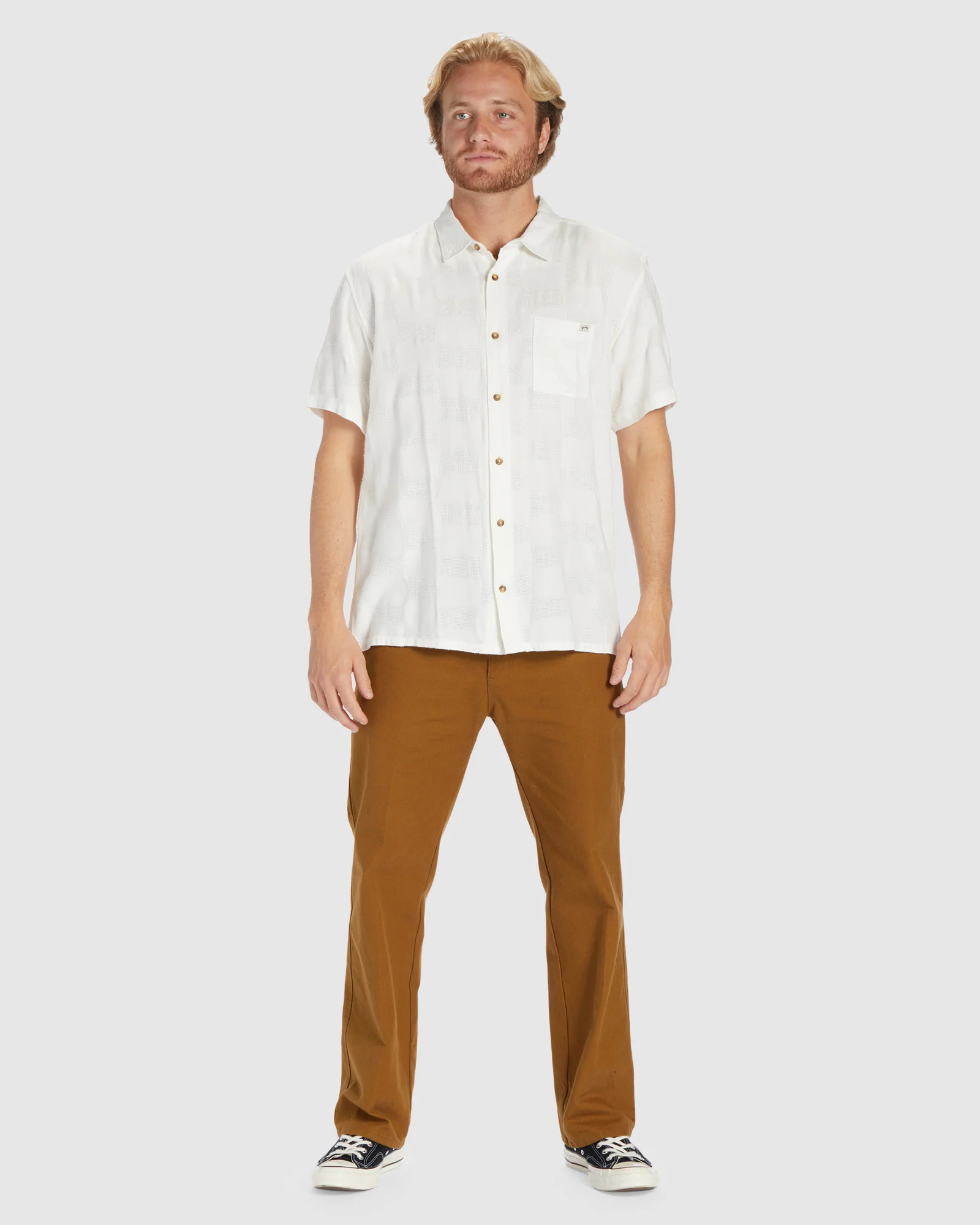 Mens Sundays Jacquard Shirt - Image 5