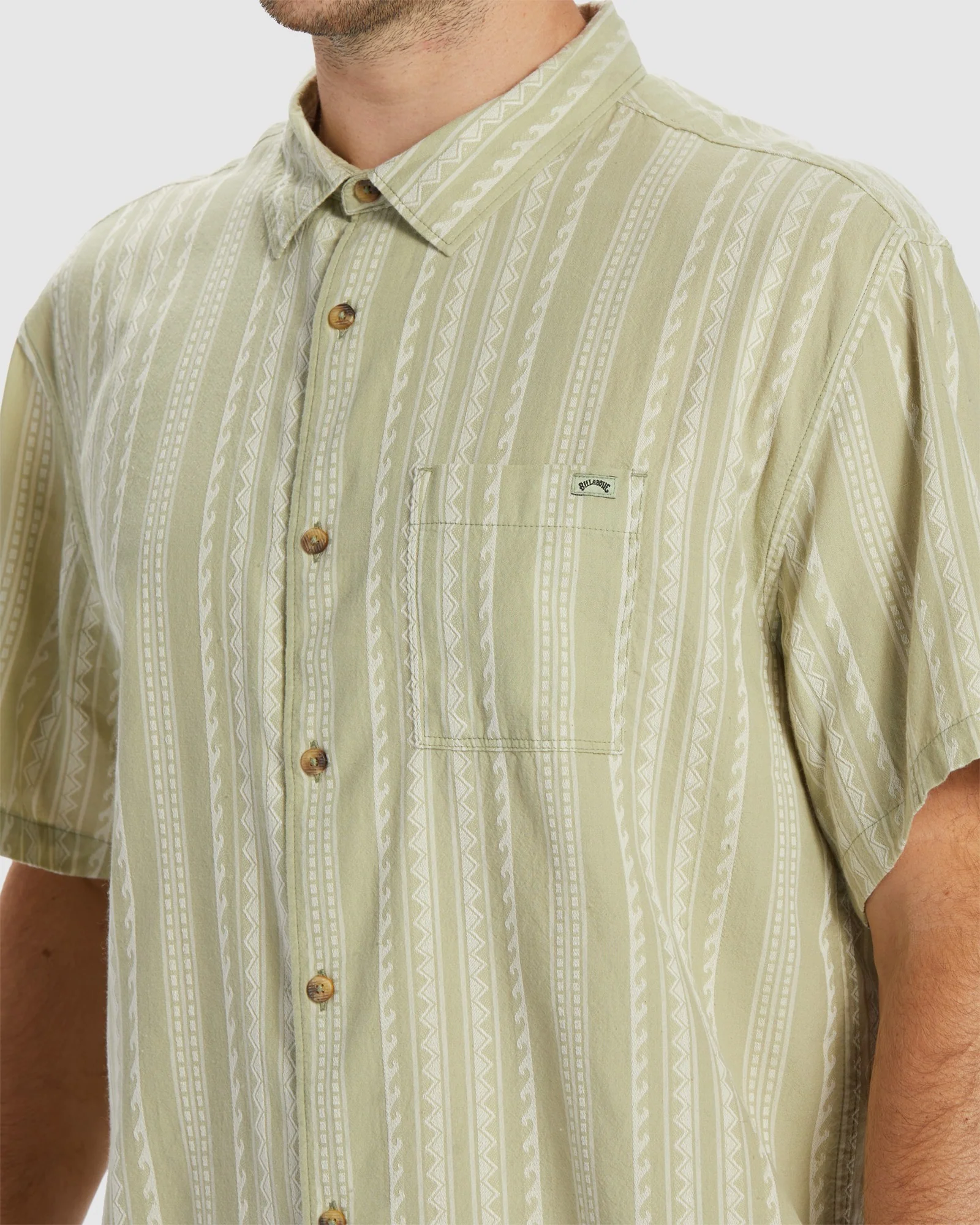 Mens Sundays Jacquard Shirt - Image 4