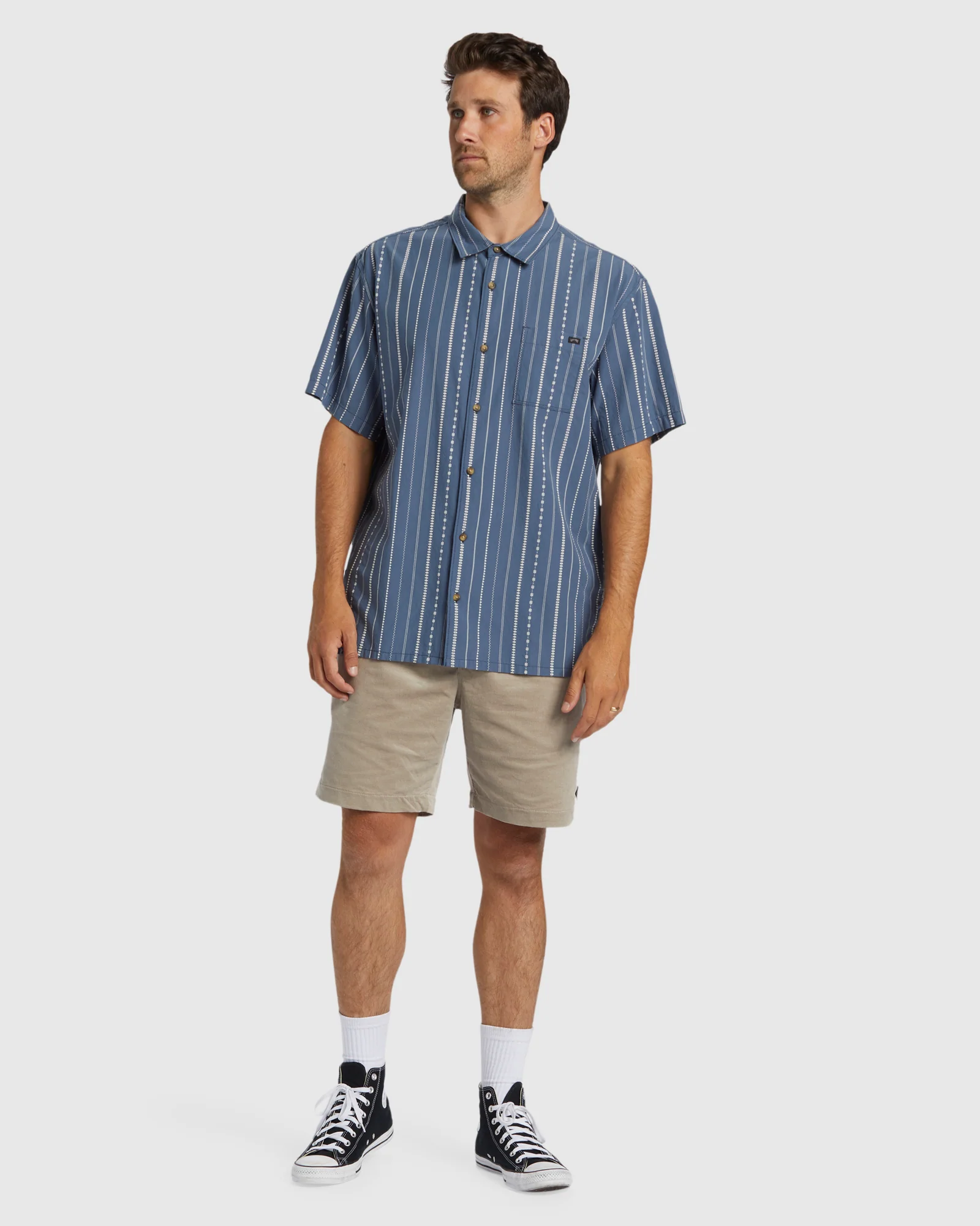 Mens Sundays Jacquard Shirt - Image 5