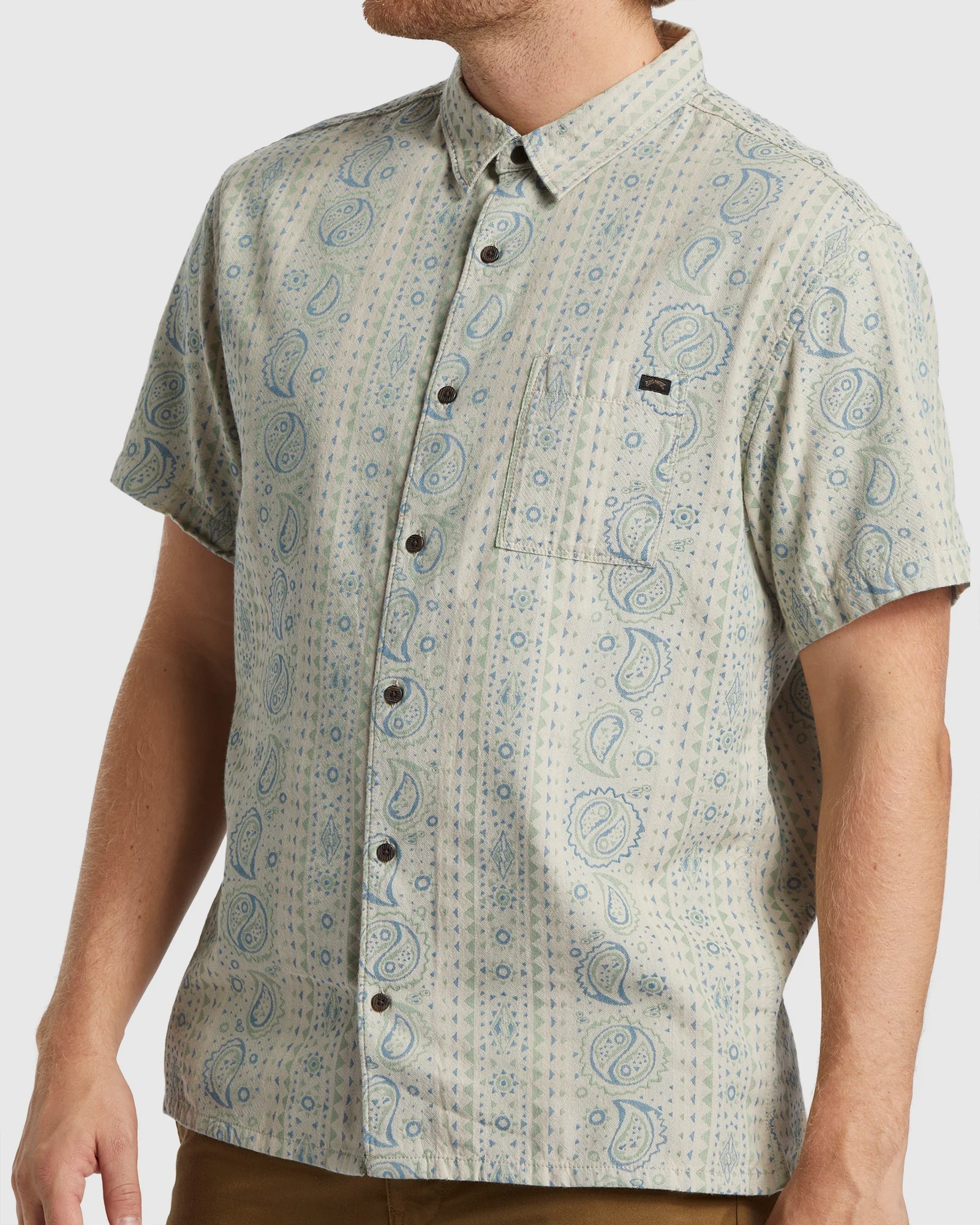 Mens Sundays Jacquard Shirt - Image 4