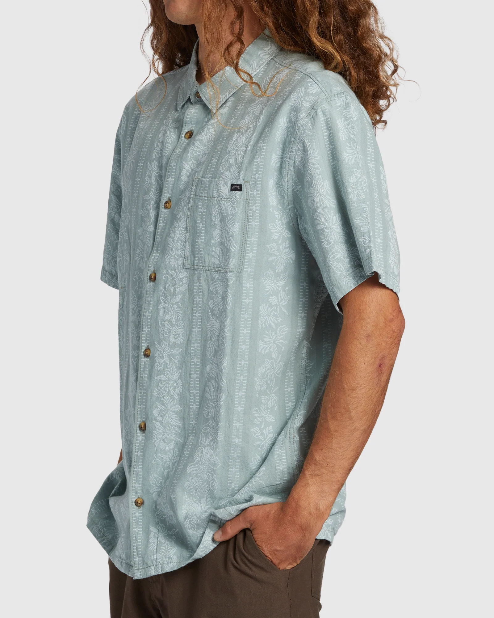 Mens Sundays Jacquard Shirt - Image 3