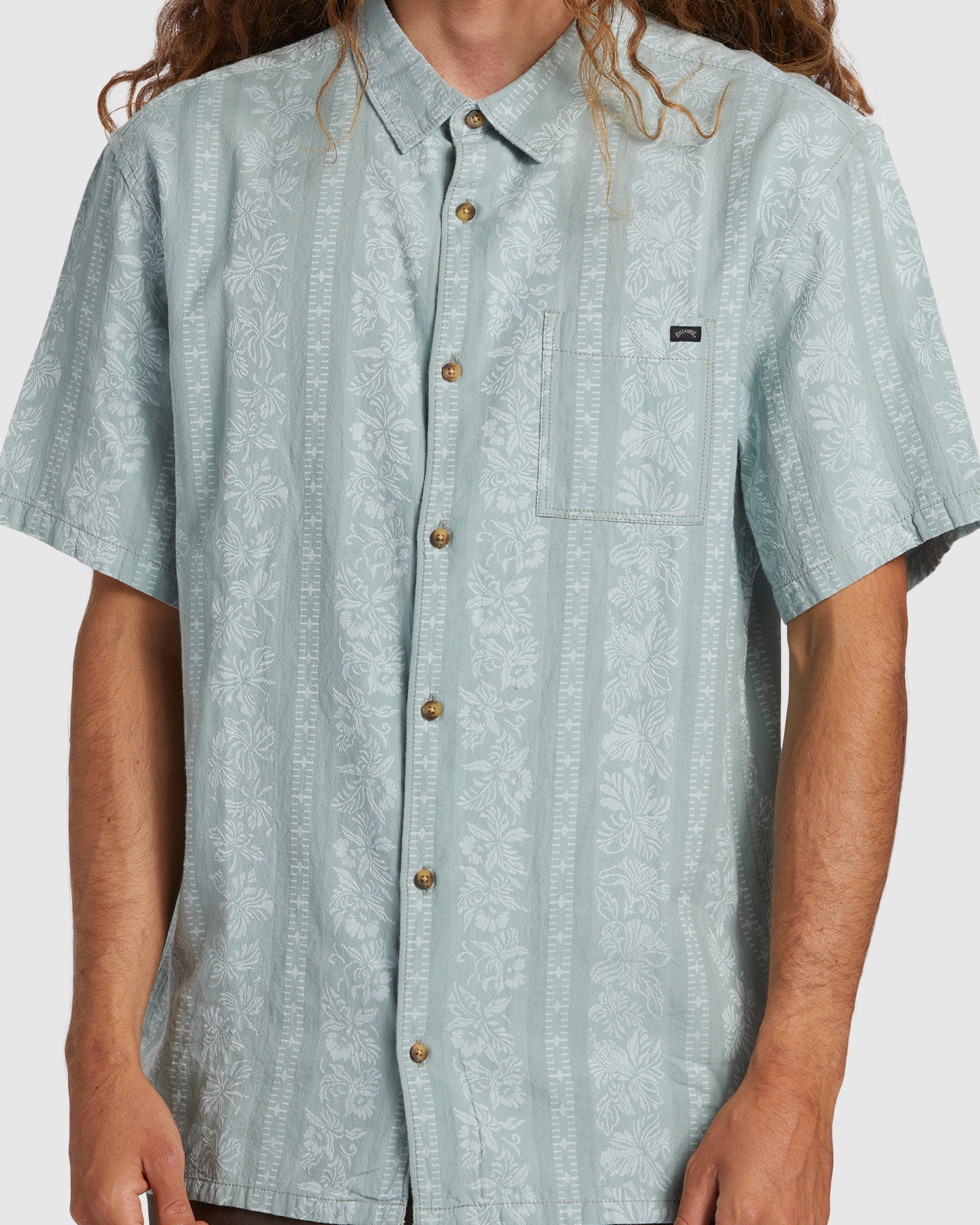 Mens Sundays Jacquard Shirt - Image 4