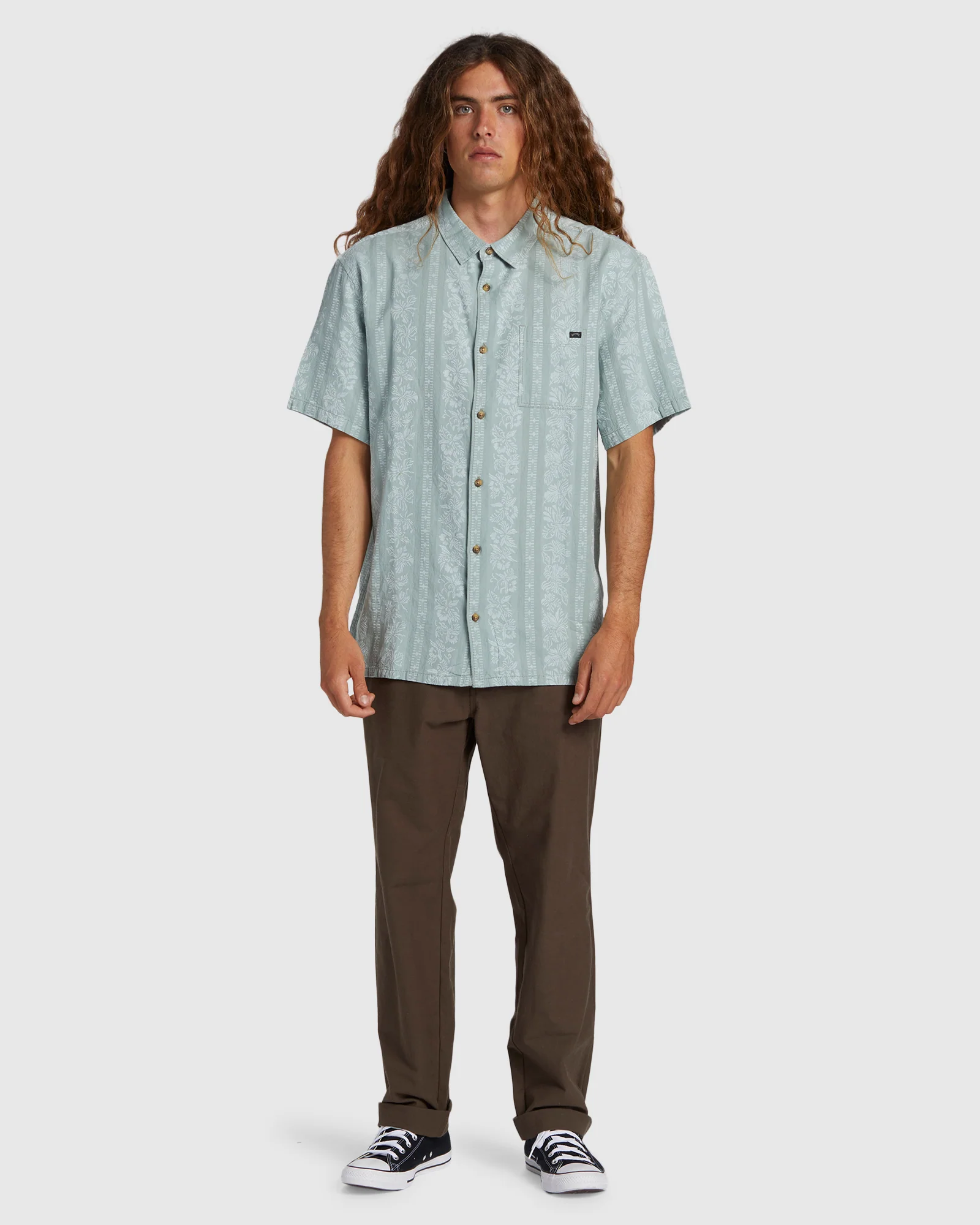 Mens Sundays Jacquard Shirt - Image 5