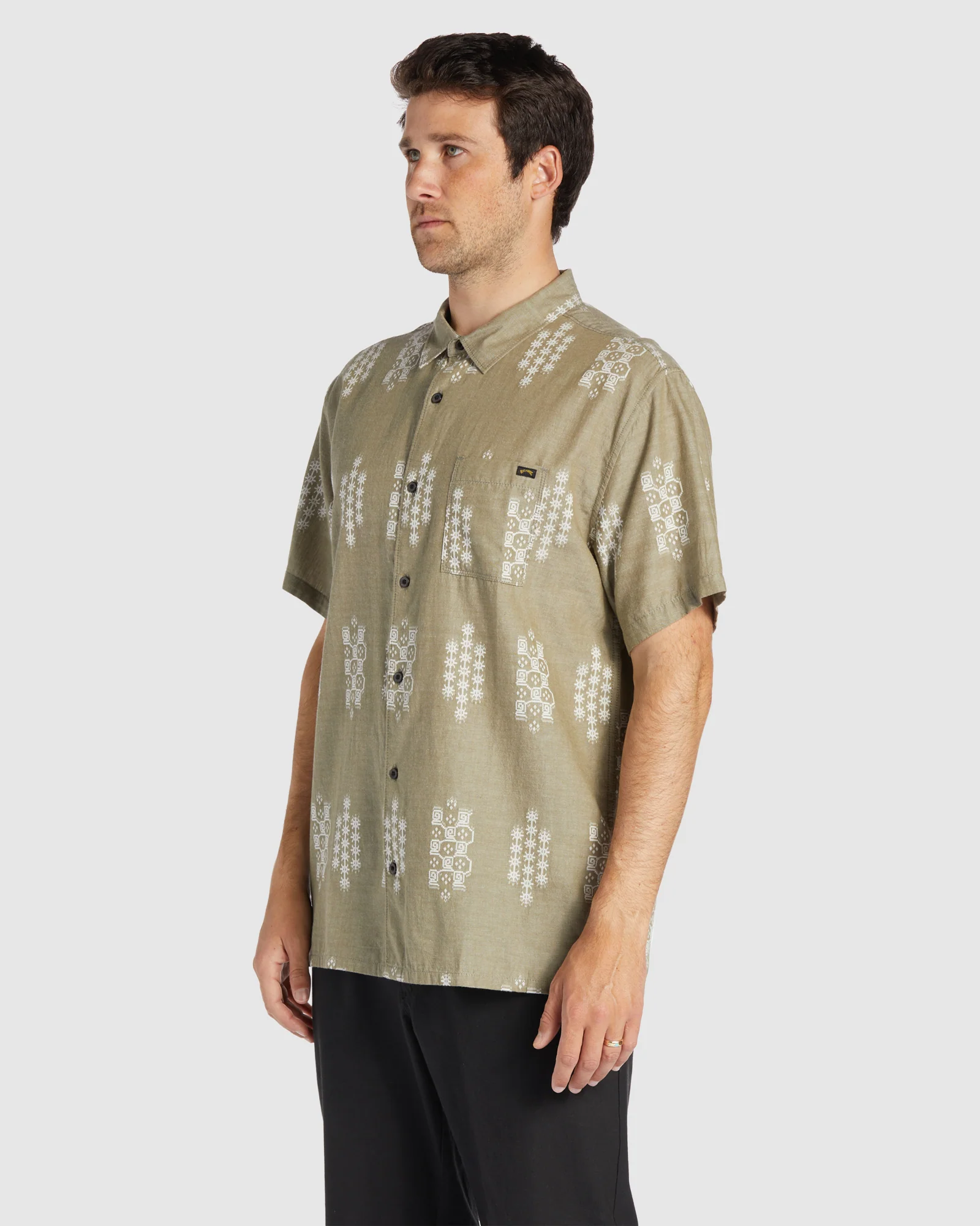 Mens Sundays Jacquard Shirt - Image 3