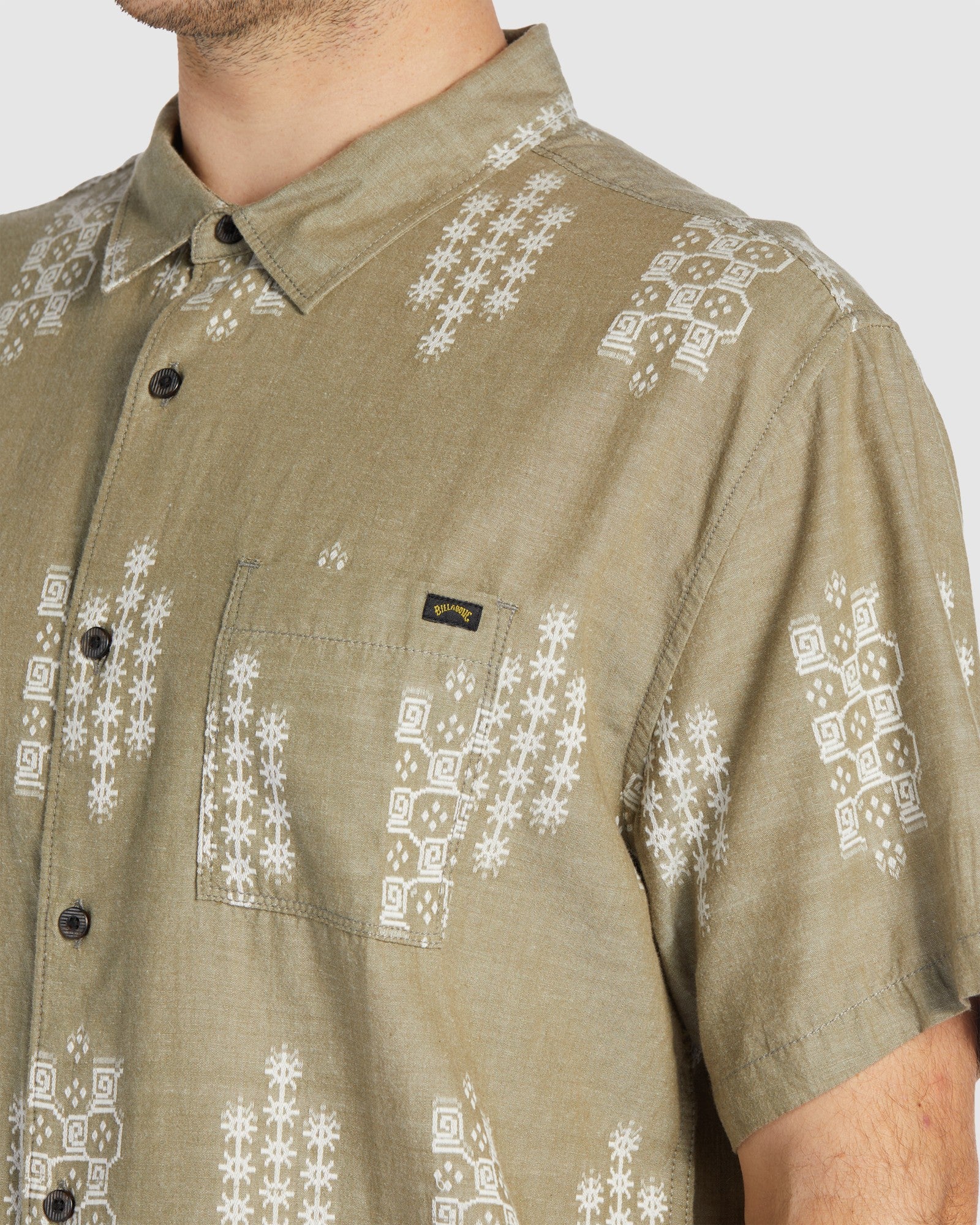 Mens Sundays Jacquard Shirt - Image 4