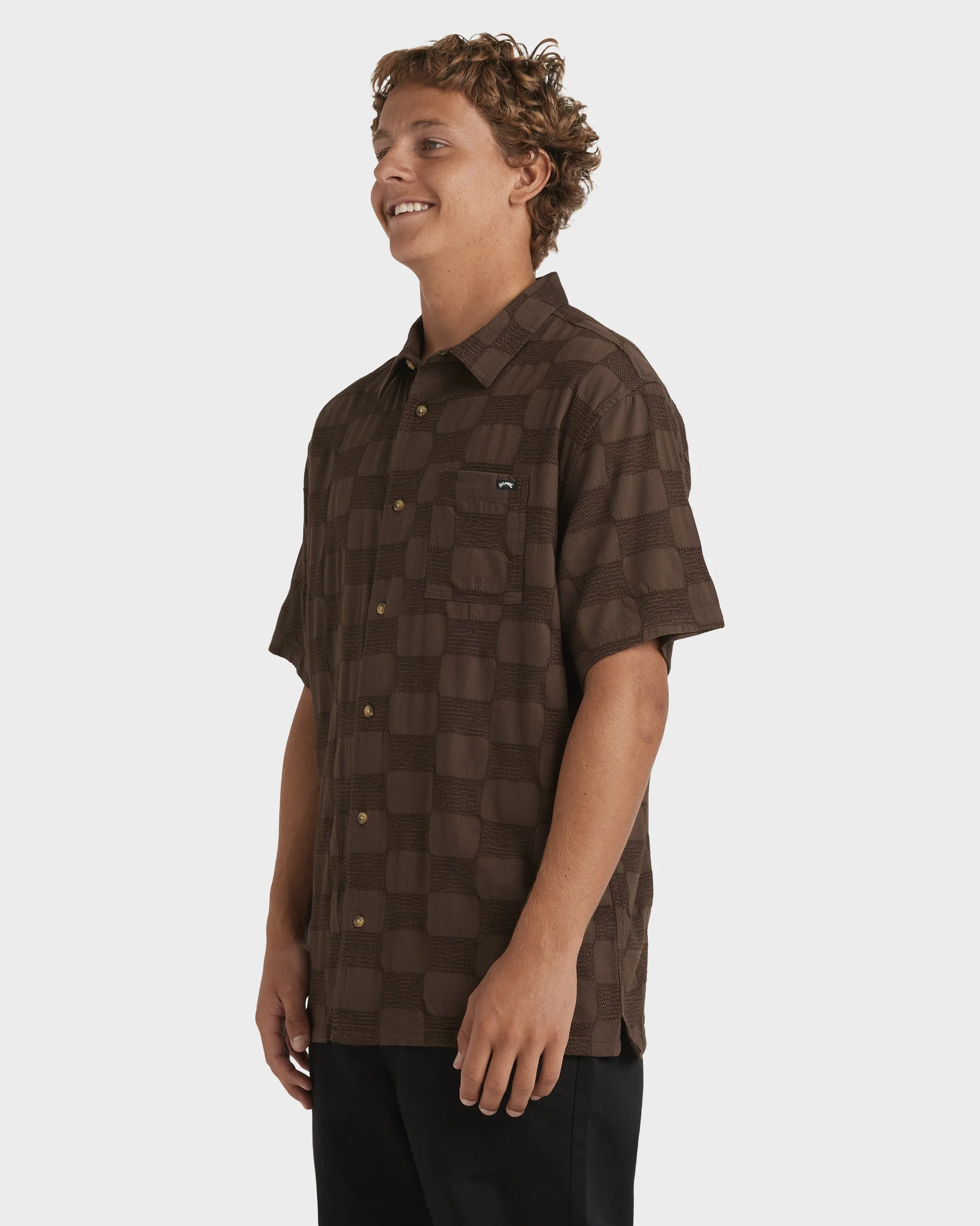 Mens Sundays Jaquard Shirt - Image 3