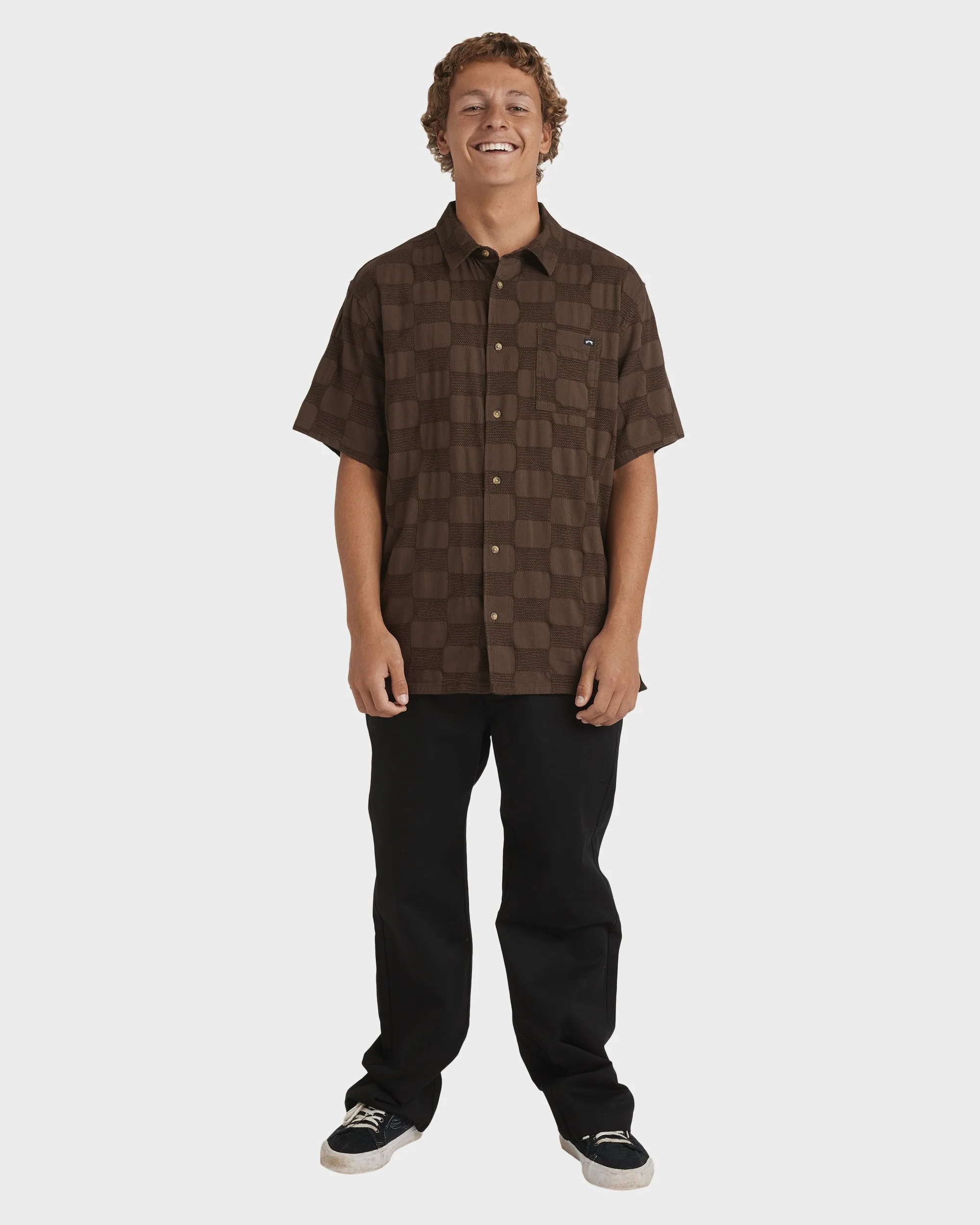 Mens Sundays Jaquard Shirt - Image 5