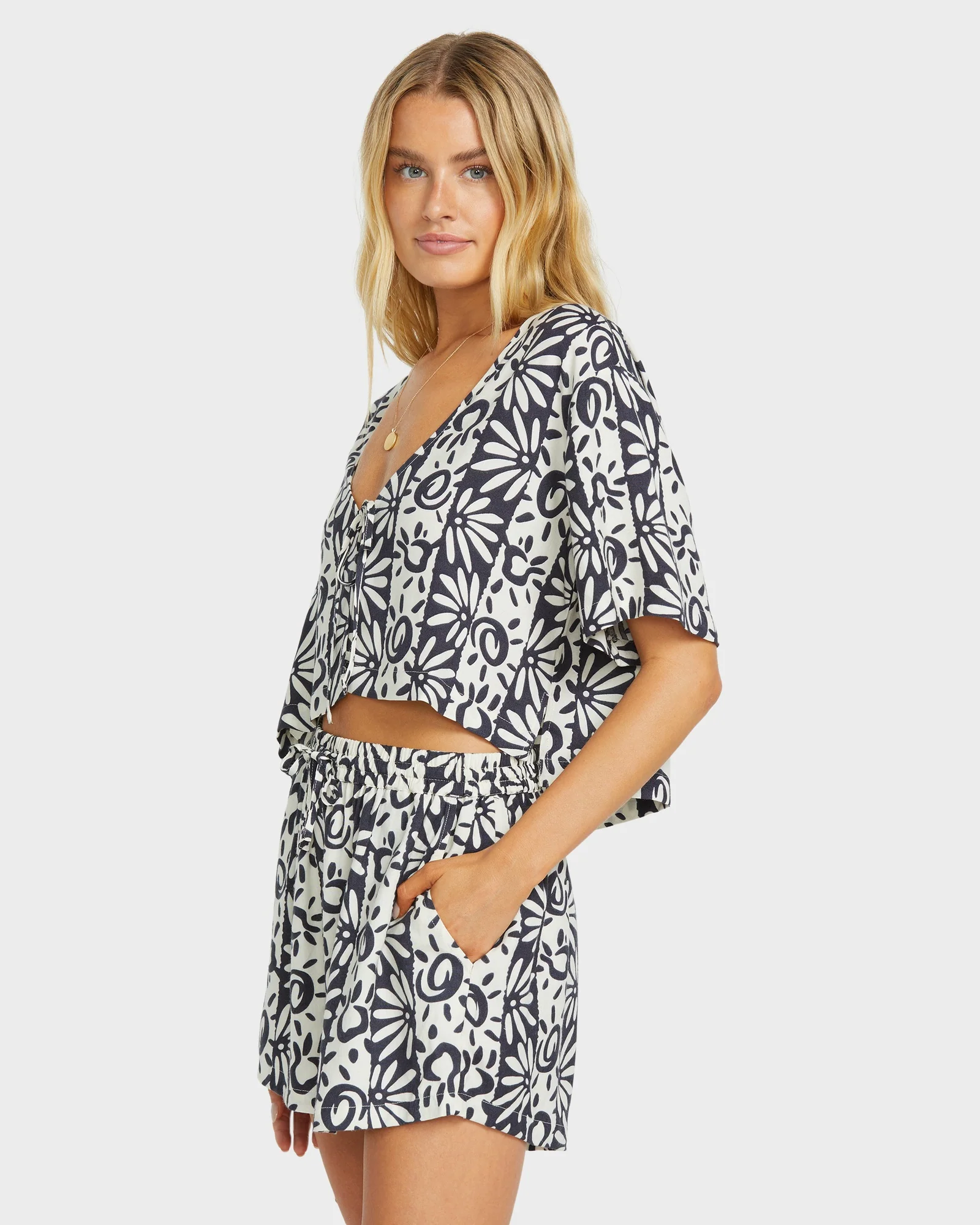 Womens Sunflower Blouse - Image 3