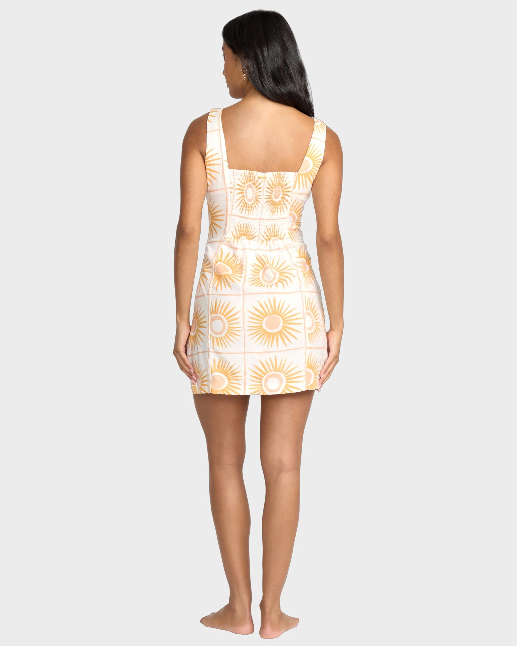 Womens Sunlit Sky Mini Dress - Image 2