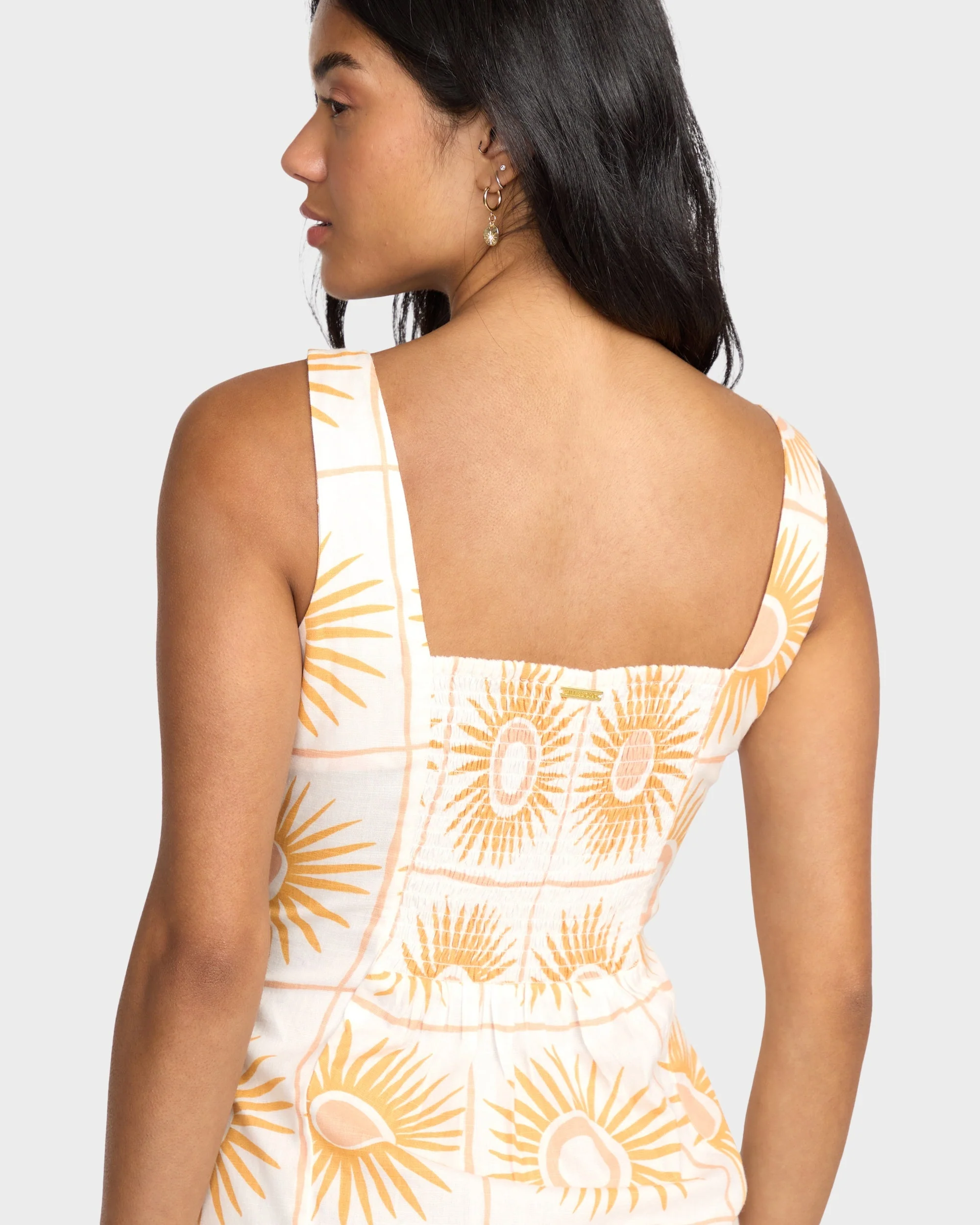 Womens Sunlit Sky Mini Dress - Image 3