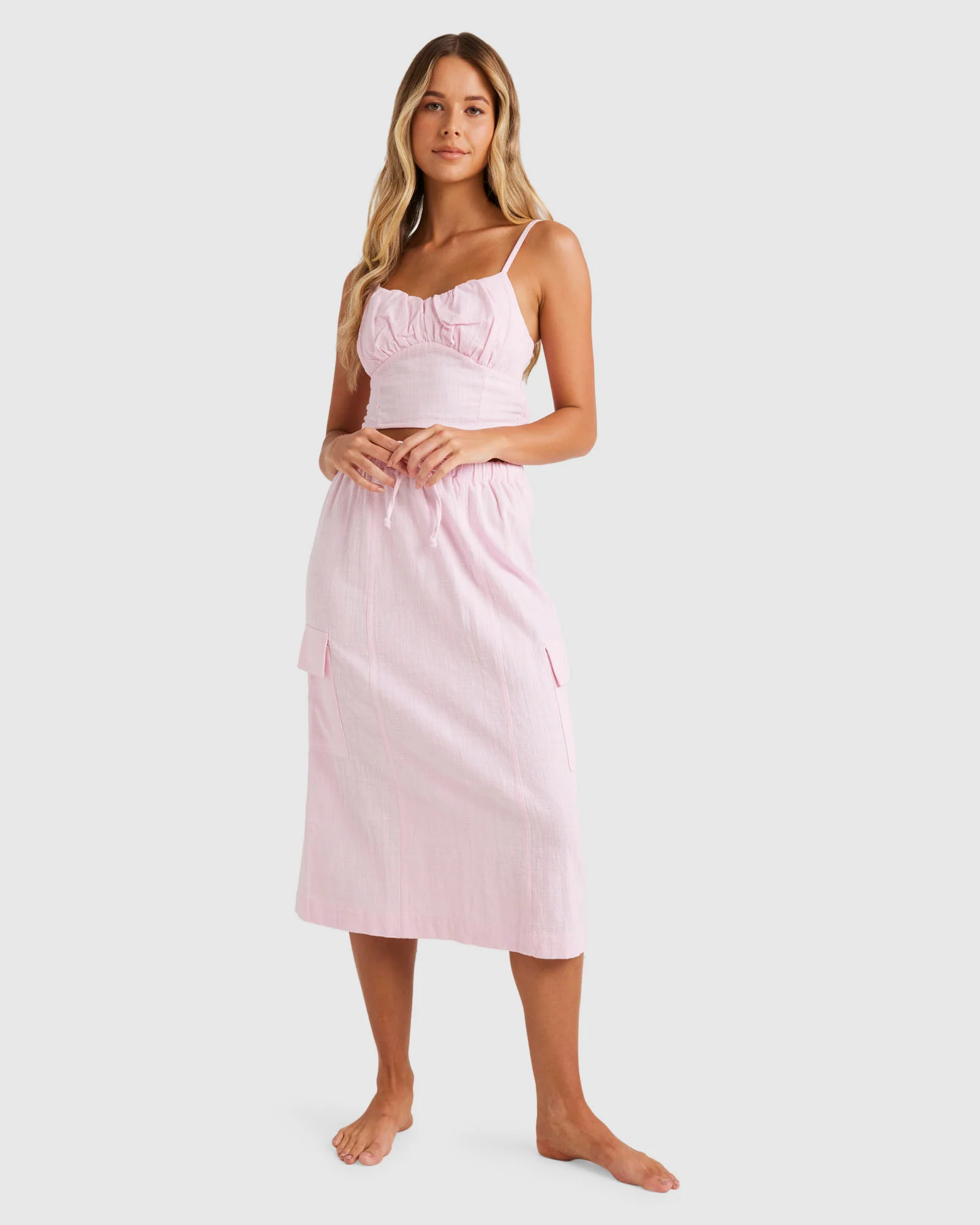 Womens Sunny Cargo Midi Skirt - Image 5