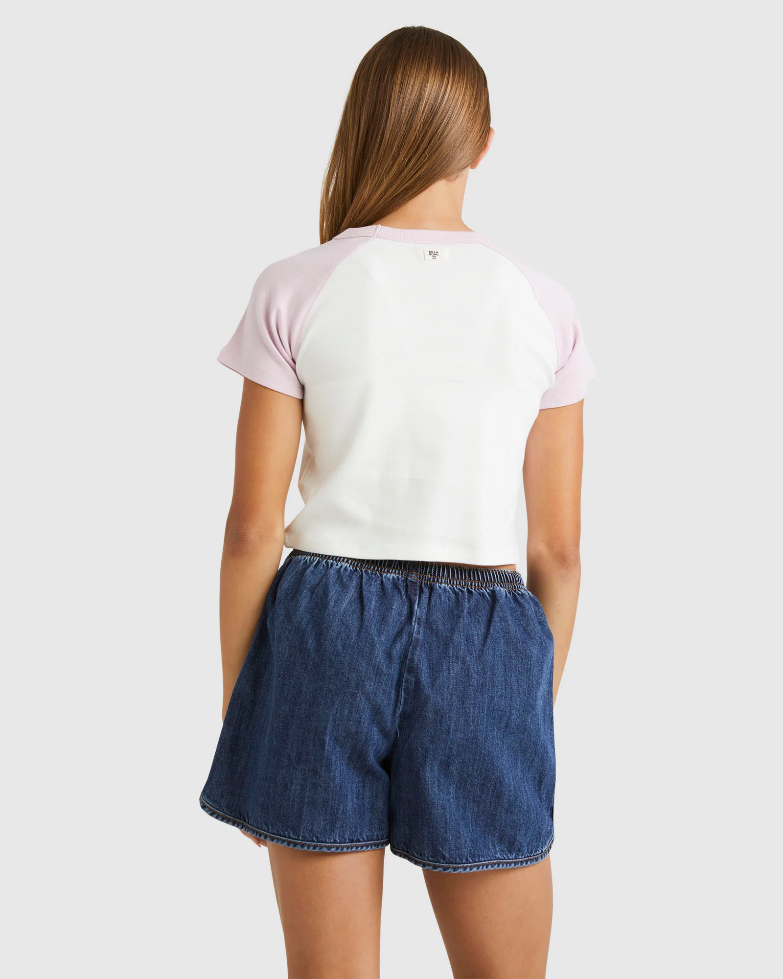 Girls 6-14 Sunny Raglan T-Shirt - Image 3