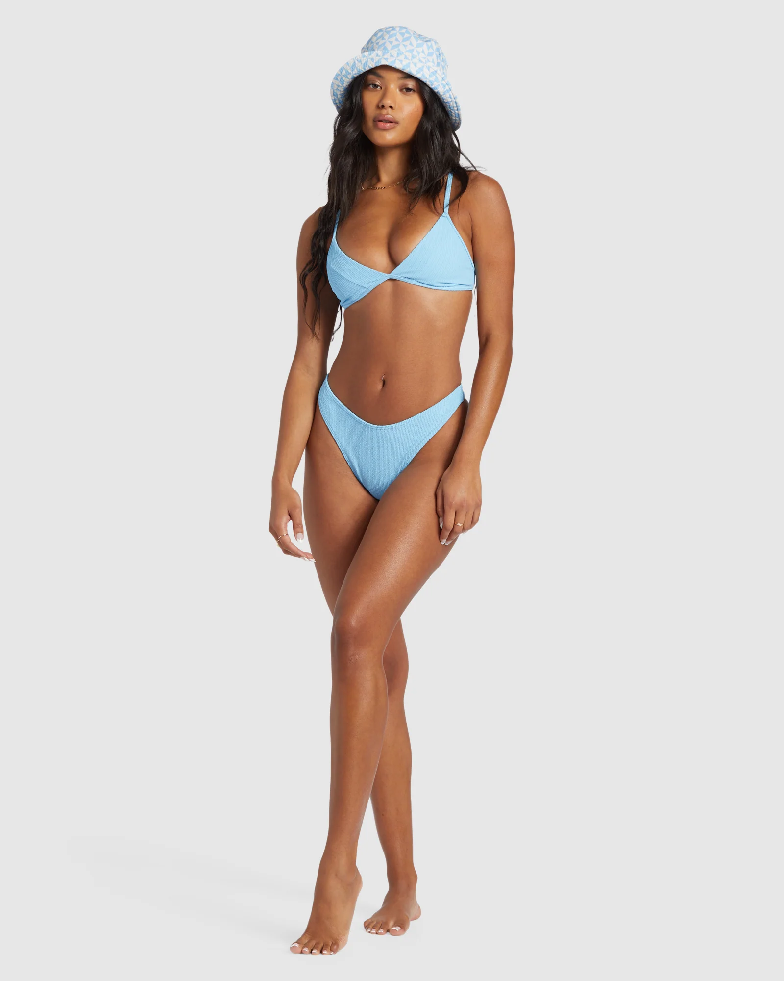 Womens Sunrays Charlie Fixed Tri Bikini Top - Image 5