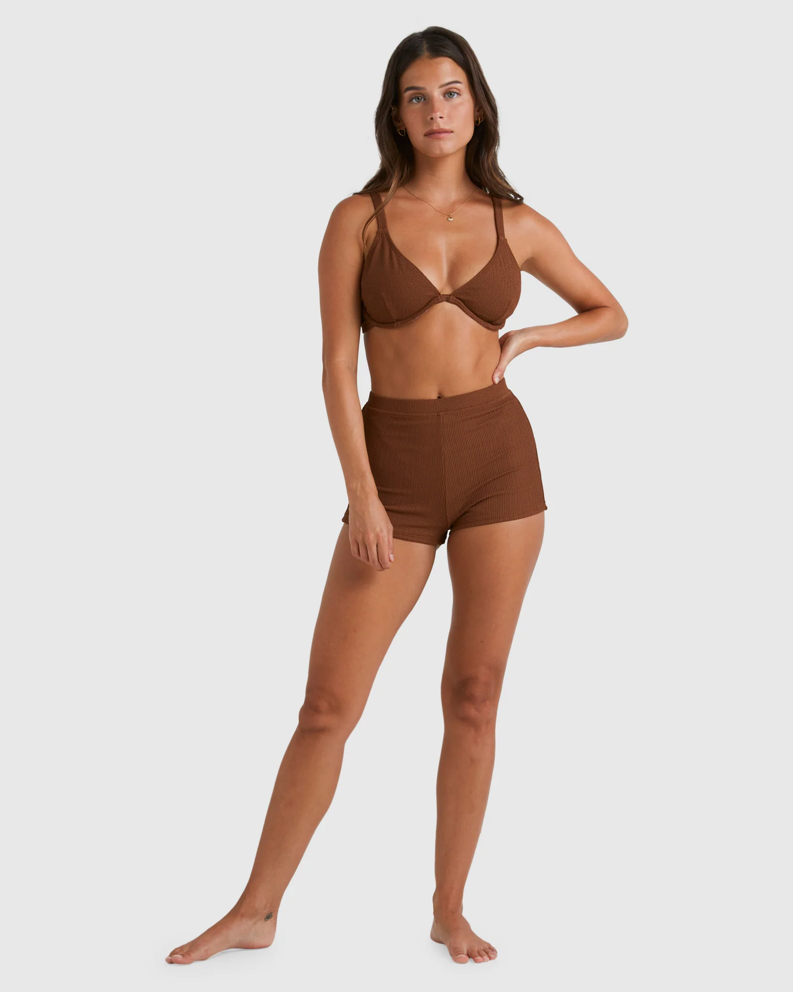 Womens Sunrays Palma Short Bikini Bottom - Image 3