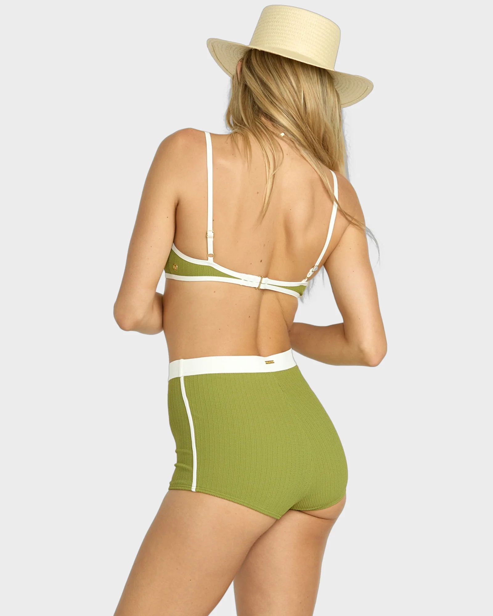 Womens Sunrays Surf Short Bikini Bottom - Image 4