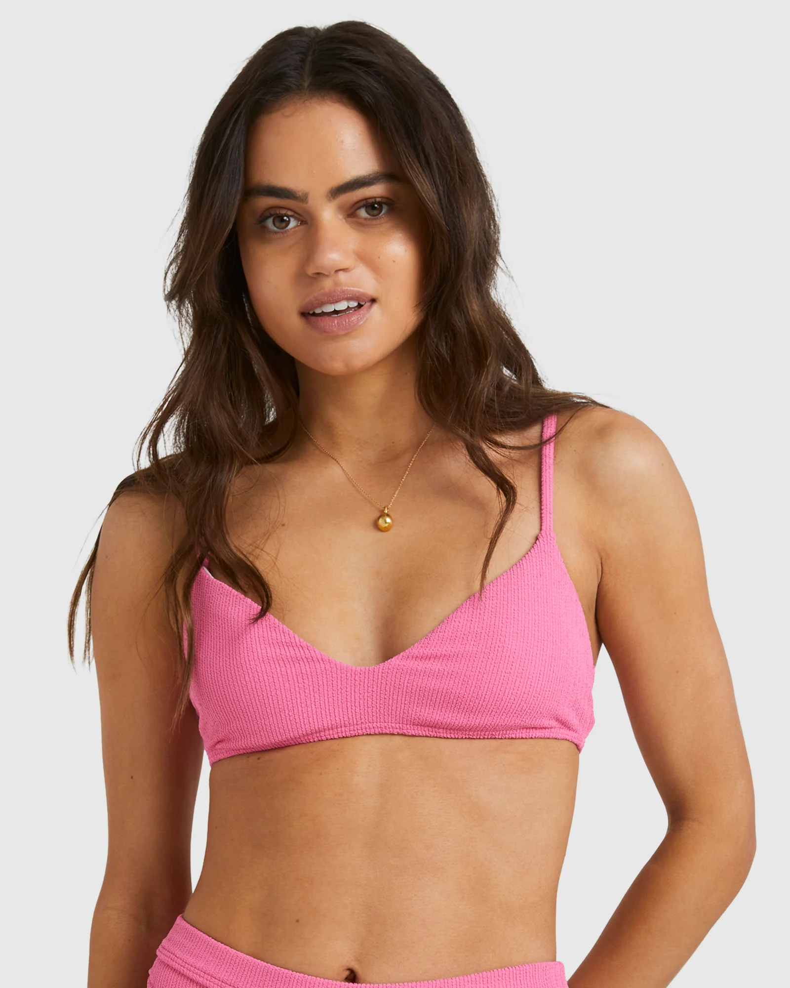 Womens Sunrays V Bralette Bikini Top - Image 2
