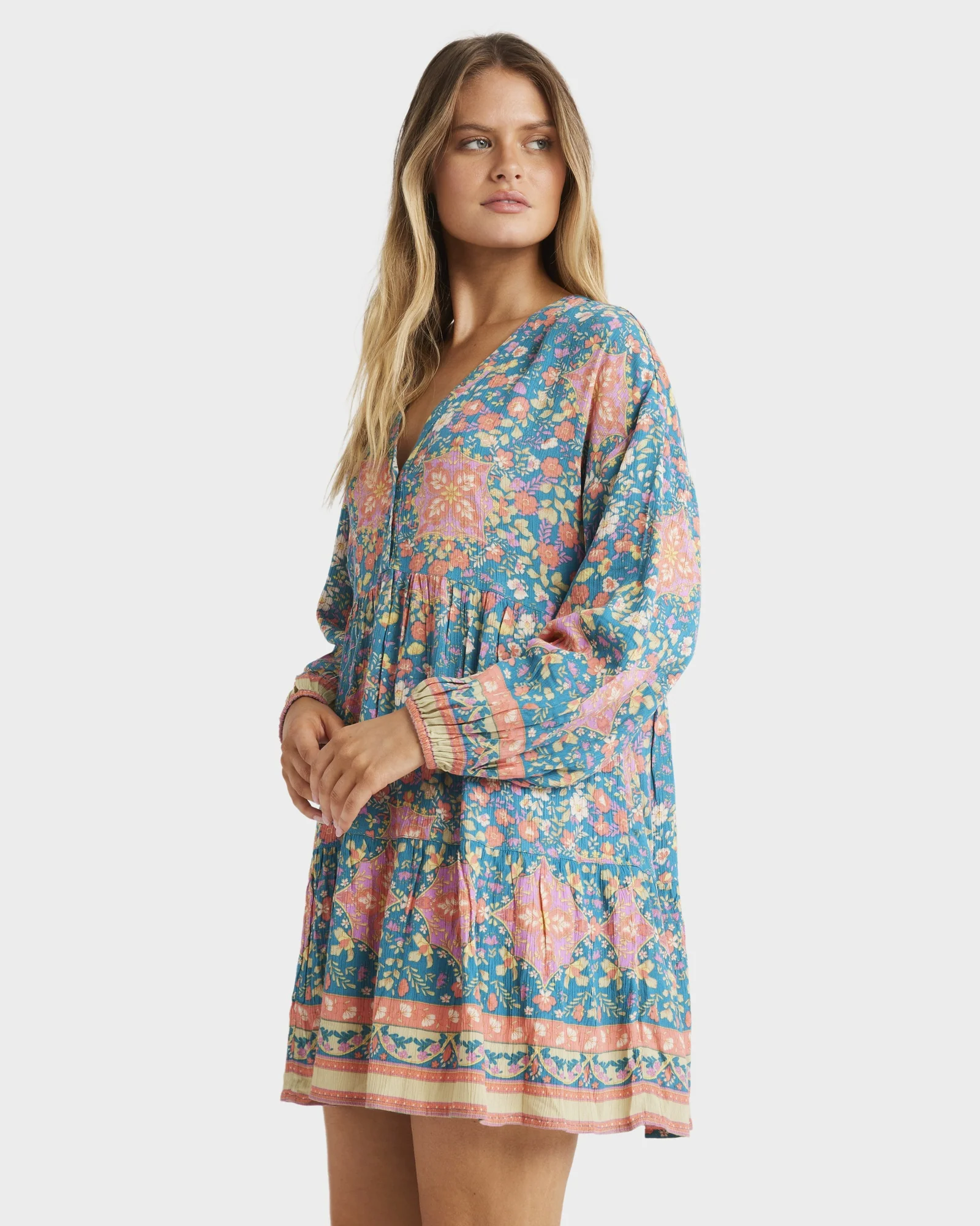 Womens Sunrise Coast La Mer Mini Dress - Image 2