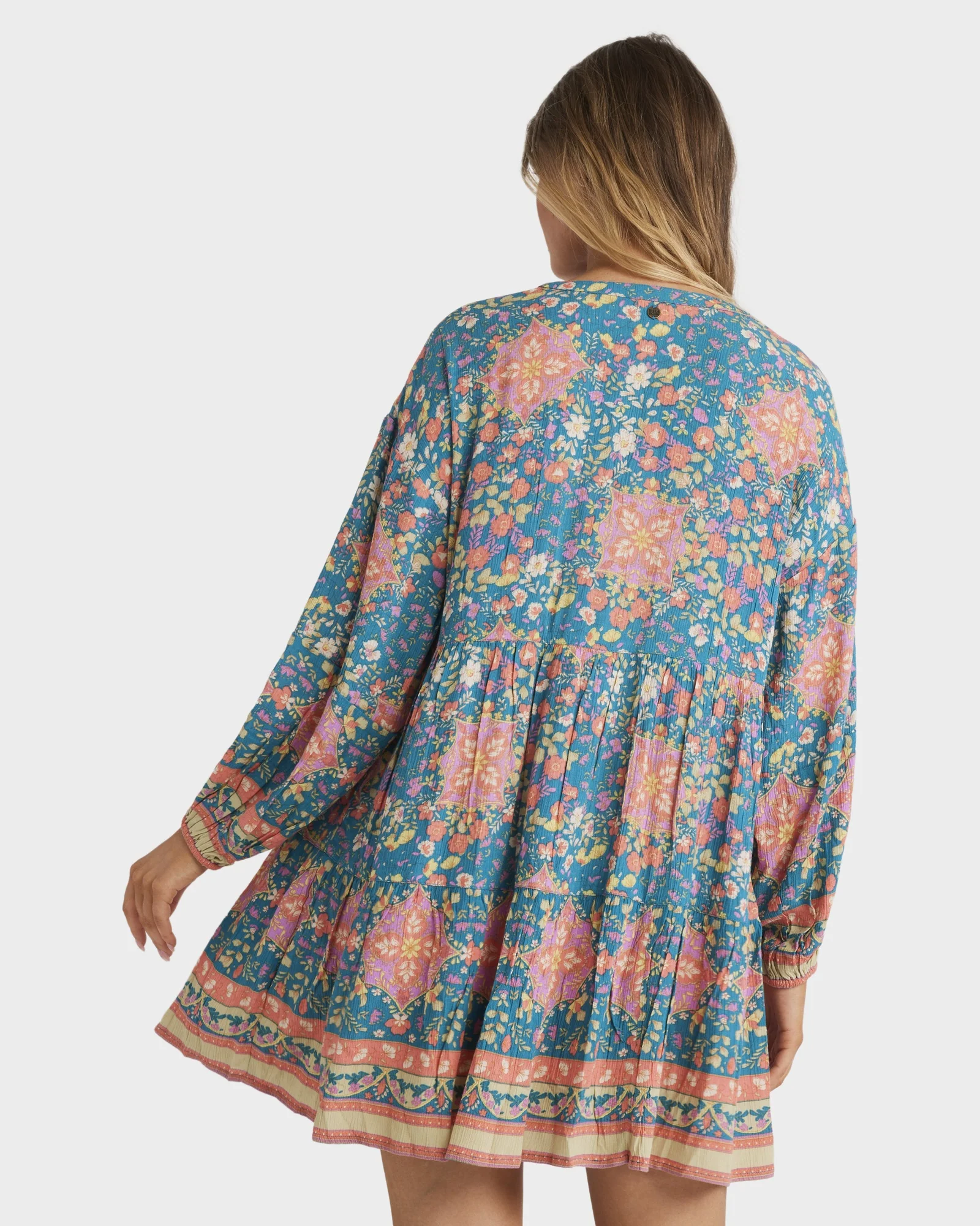 Womens Sunrise Coast La Mer Mini Dress - Image 3