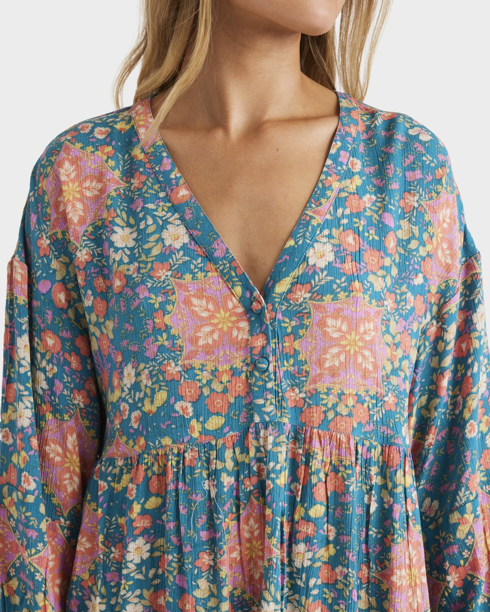 Womens Sunrise Coast La Mer Mini Dress - Image 4