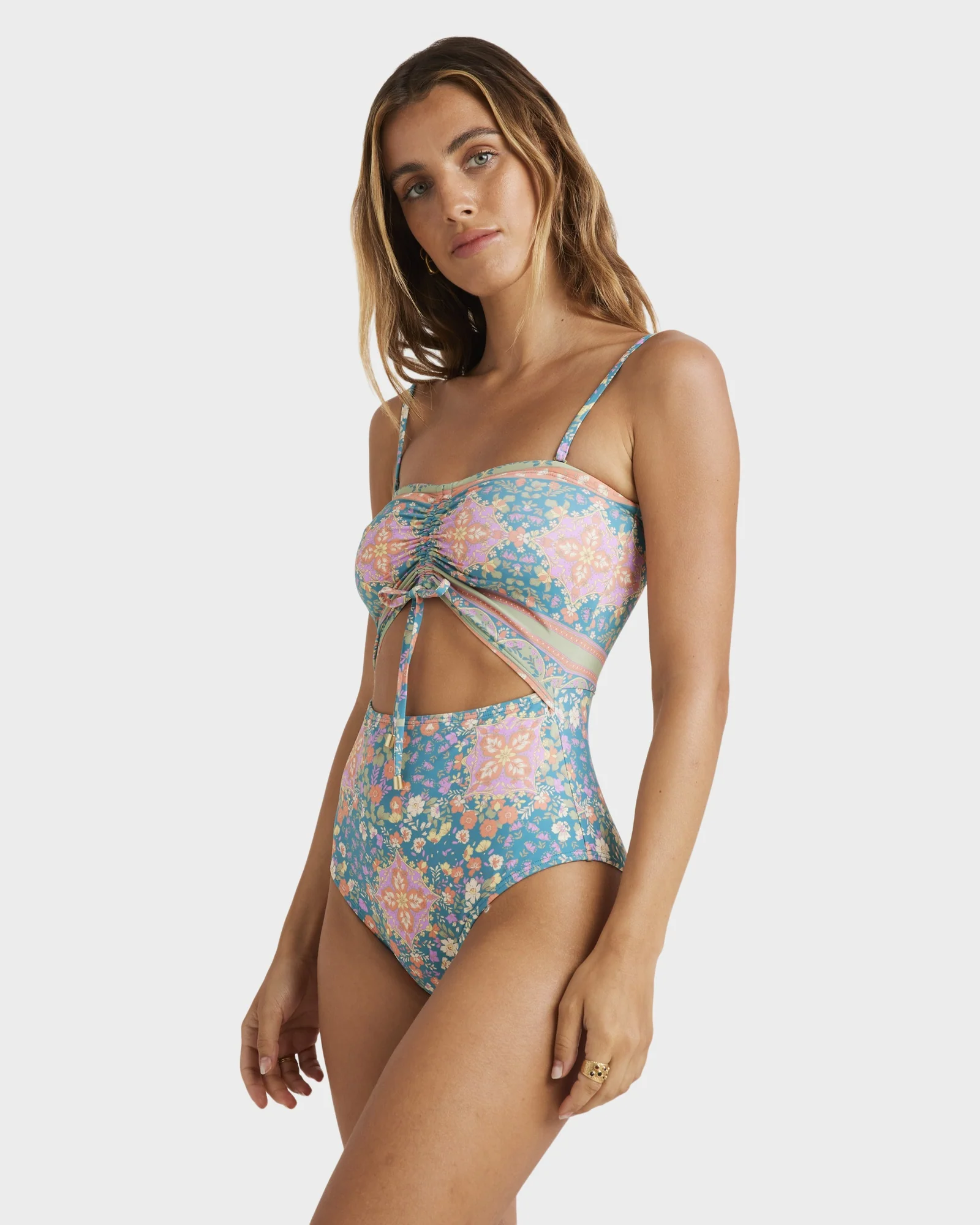 Womens Sunrise Coast Summer One Piece Swimsuit - Image 2