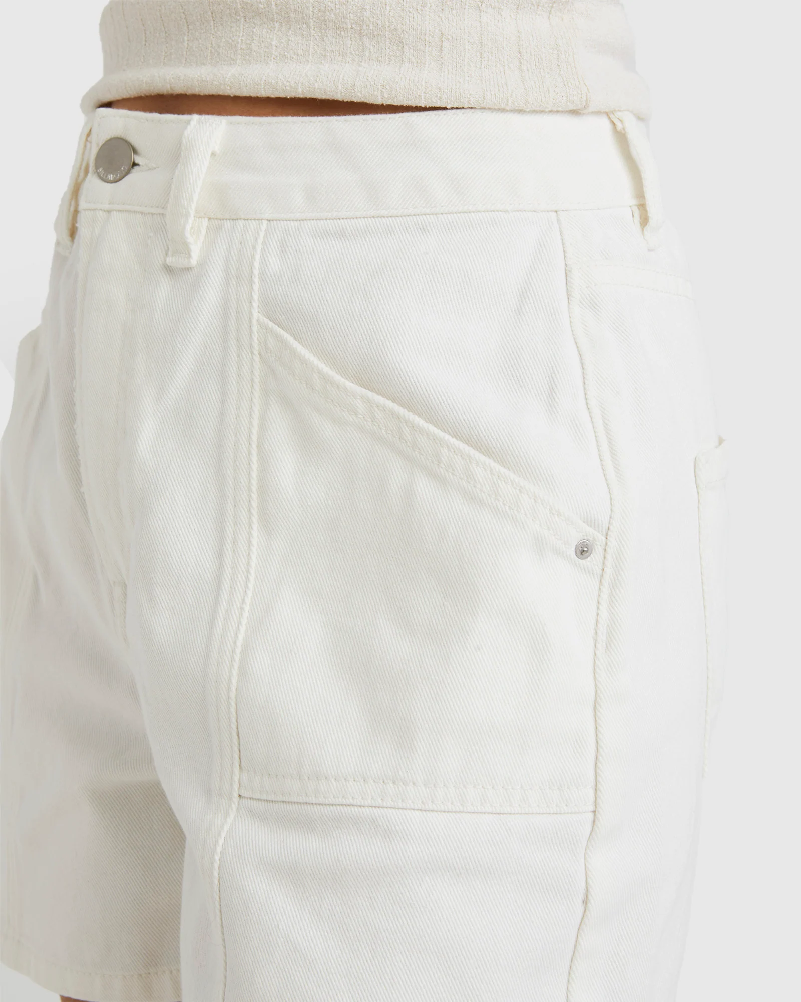 Womens Sunrise Denim Shorts - Image 4