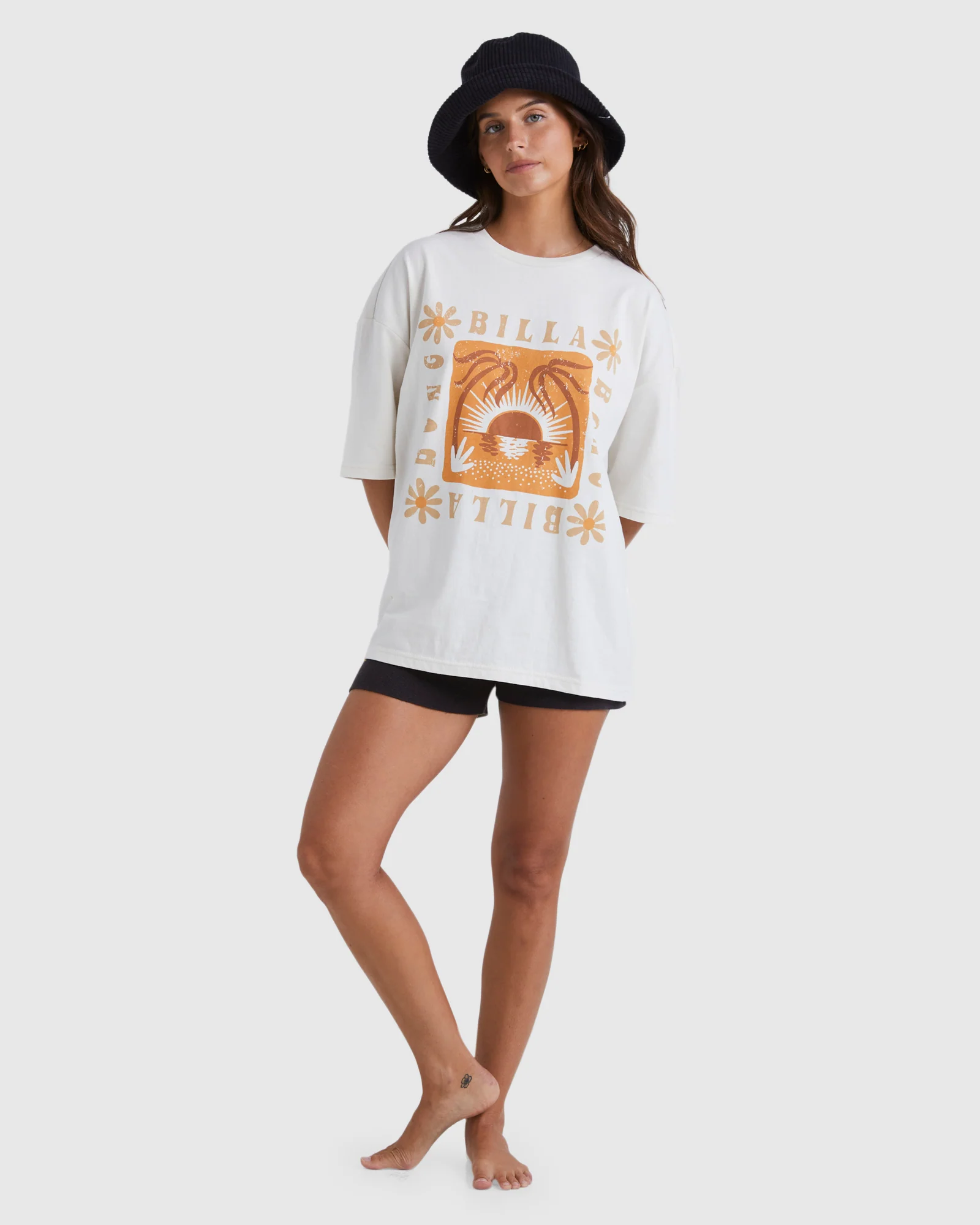 Womens Sunset Beach T-Shirt - Image 5