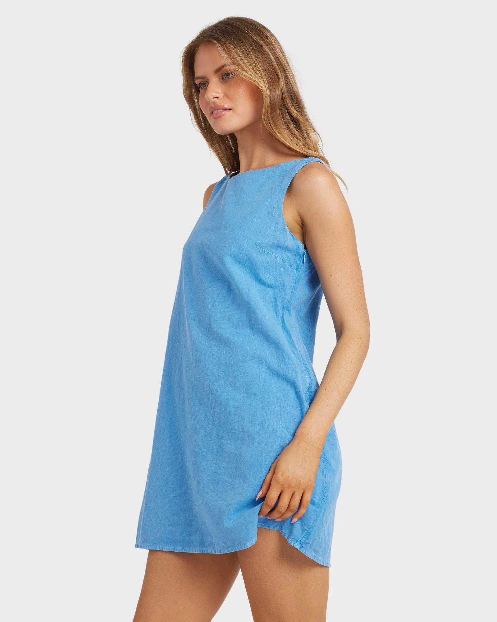 Womens Sunset Bliss Mini Dress - Image 4